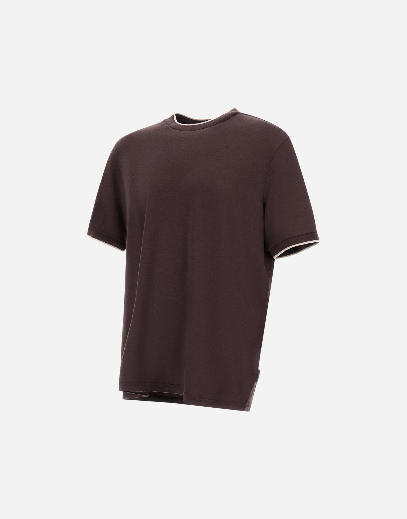 T-SHIRT IN SOFT WOOL JERSEY
