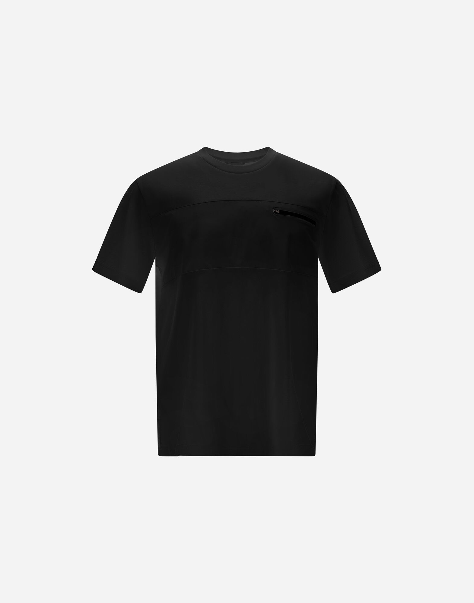 COMPACT JERSEY AND NYLON MAESTRO SWEATSHIRT