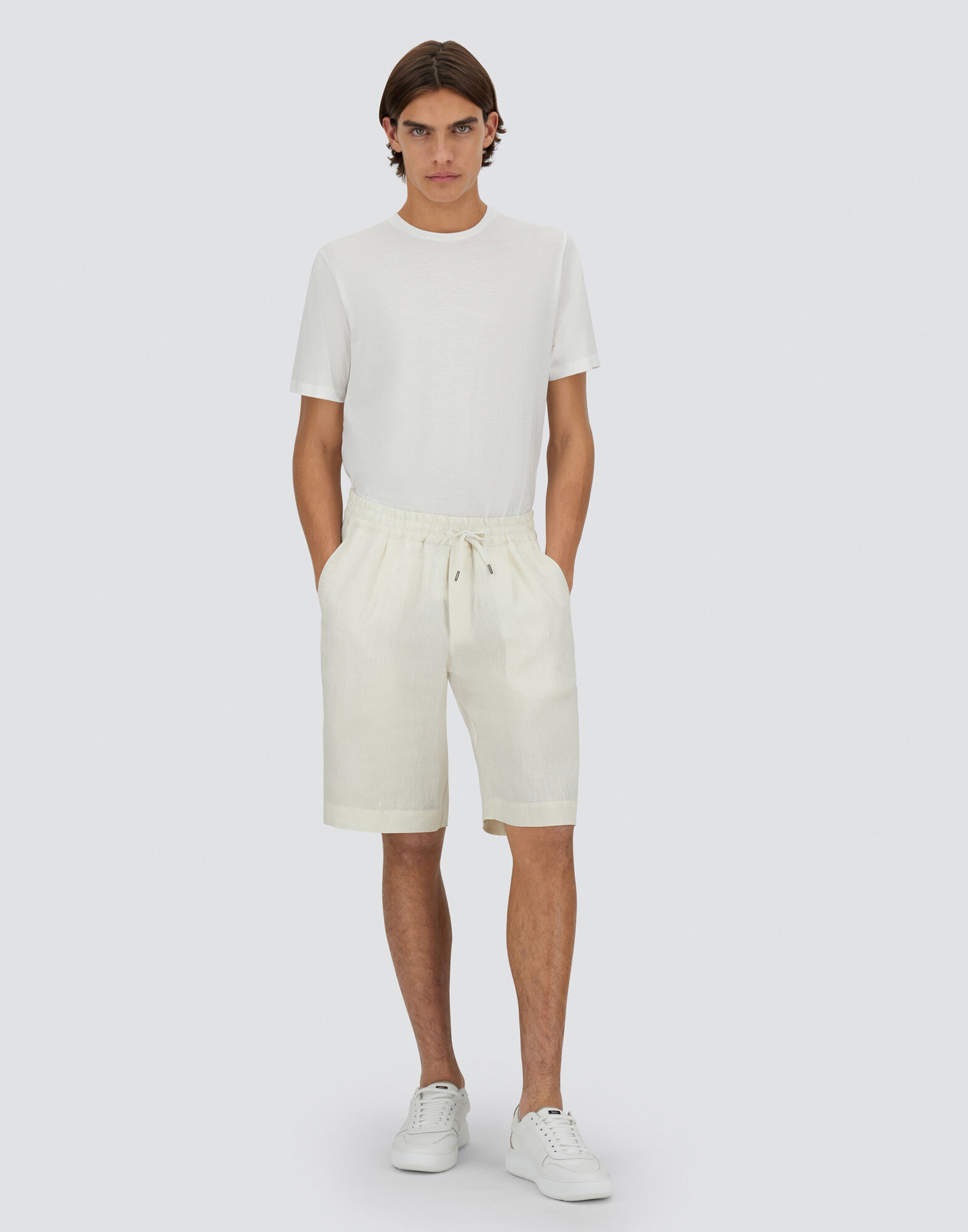 SUMMER LINEN SHORTS