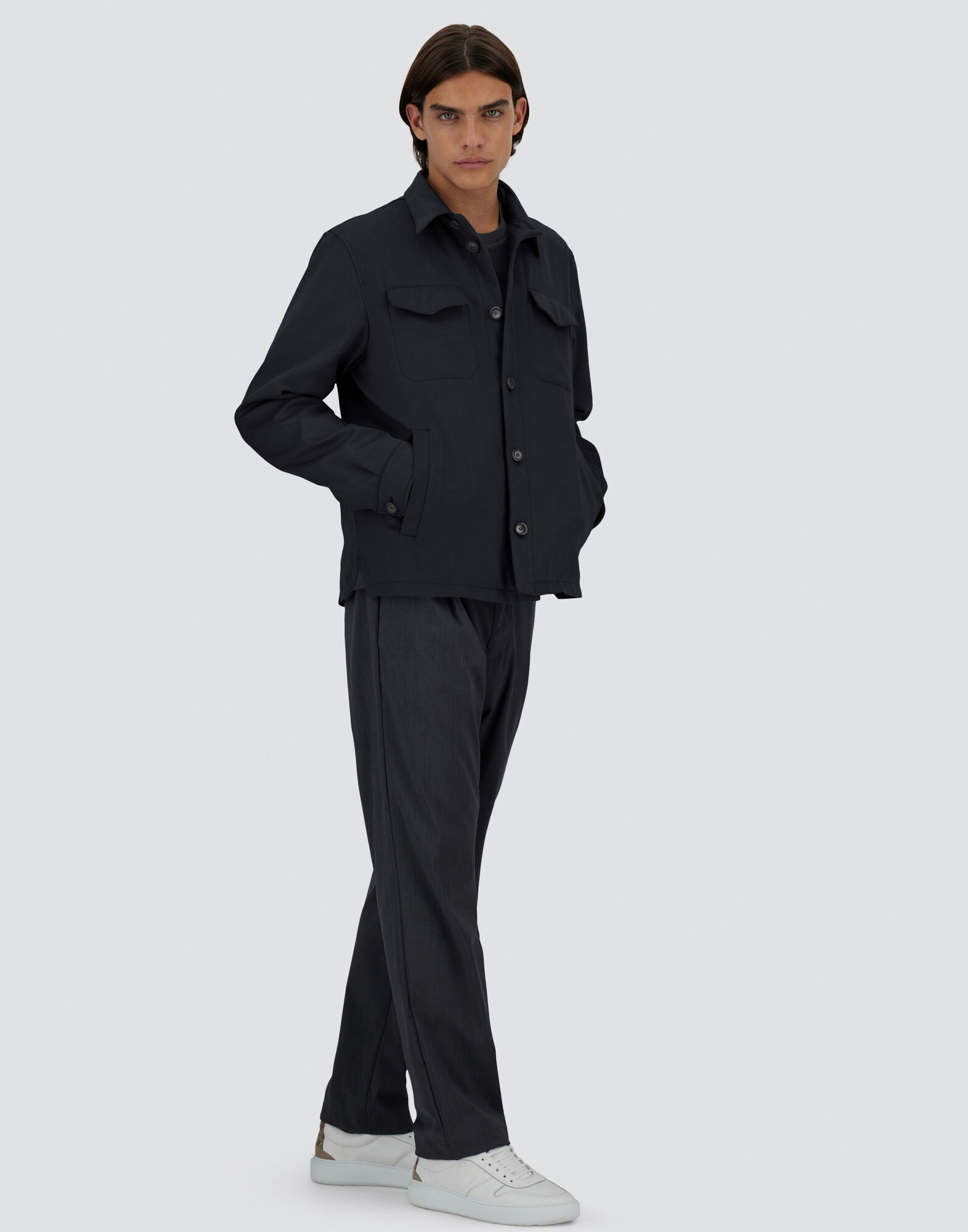SILK AND CASHMERE SHACKET