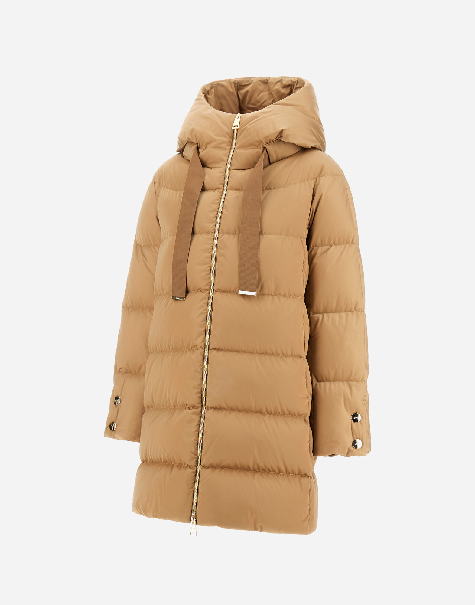 A-SHAPE JACKET IN SATIN