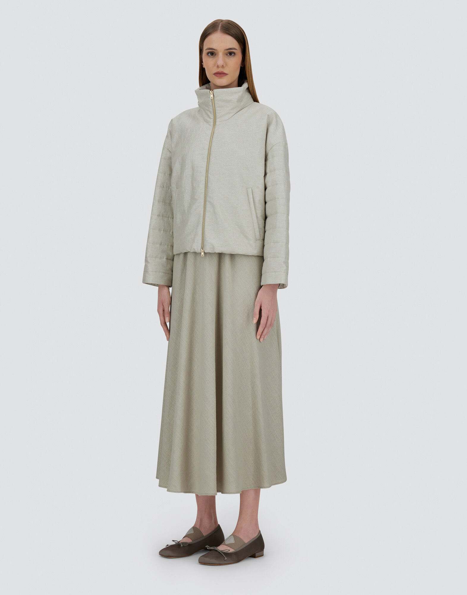 JACKET IN BRIGHT LINEN