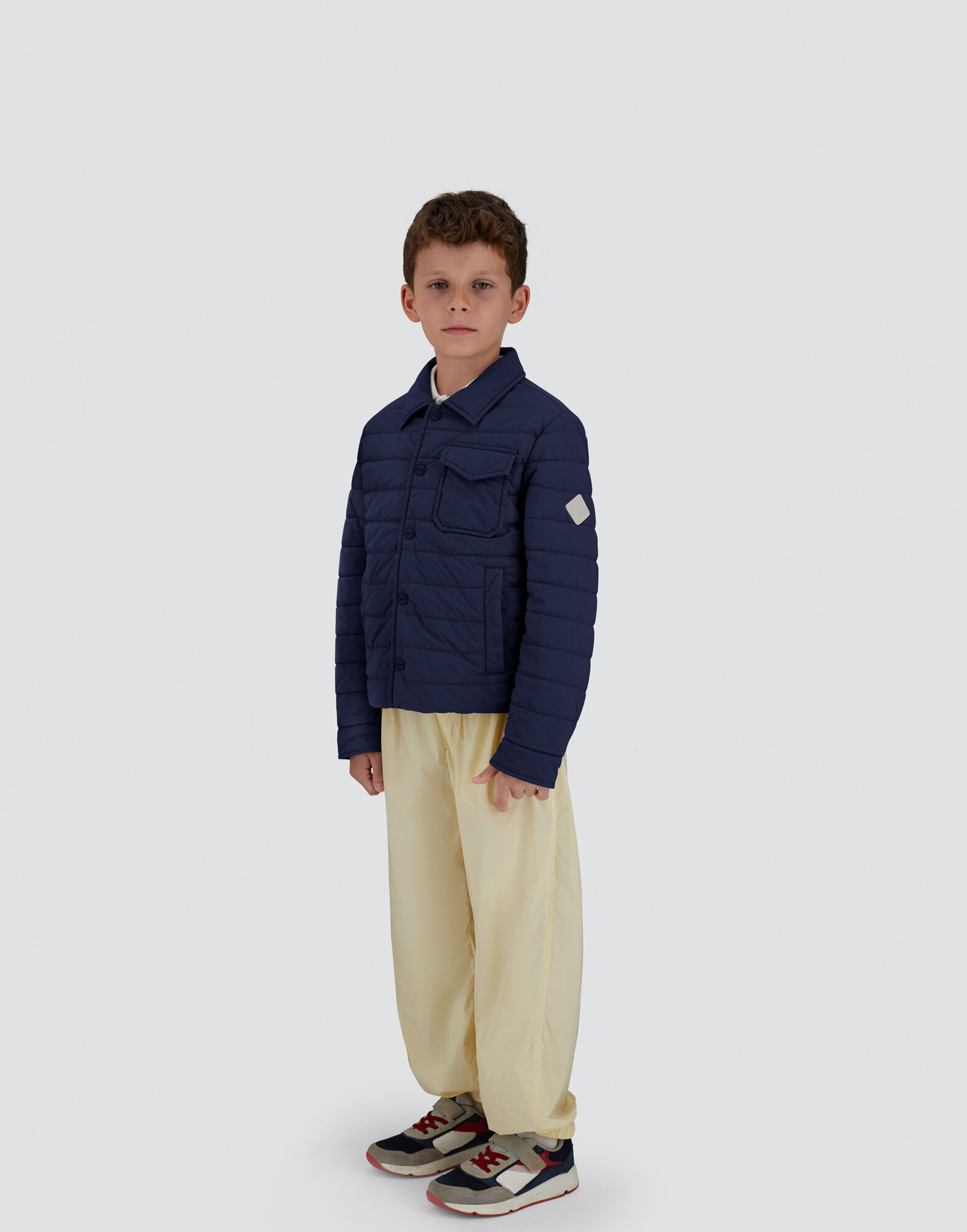 LIGHT NYLON STRETCH SHACKET