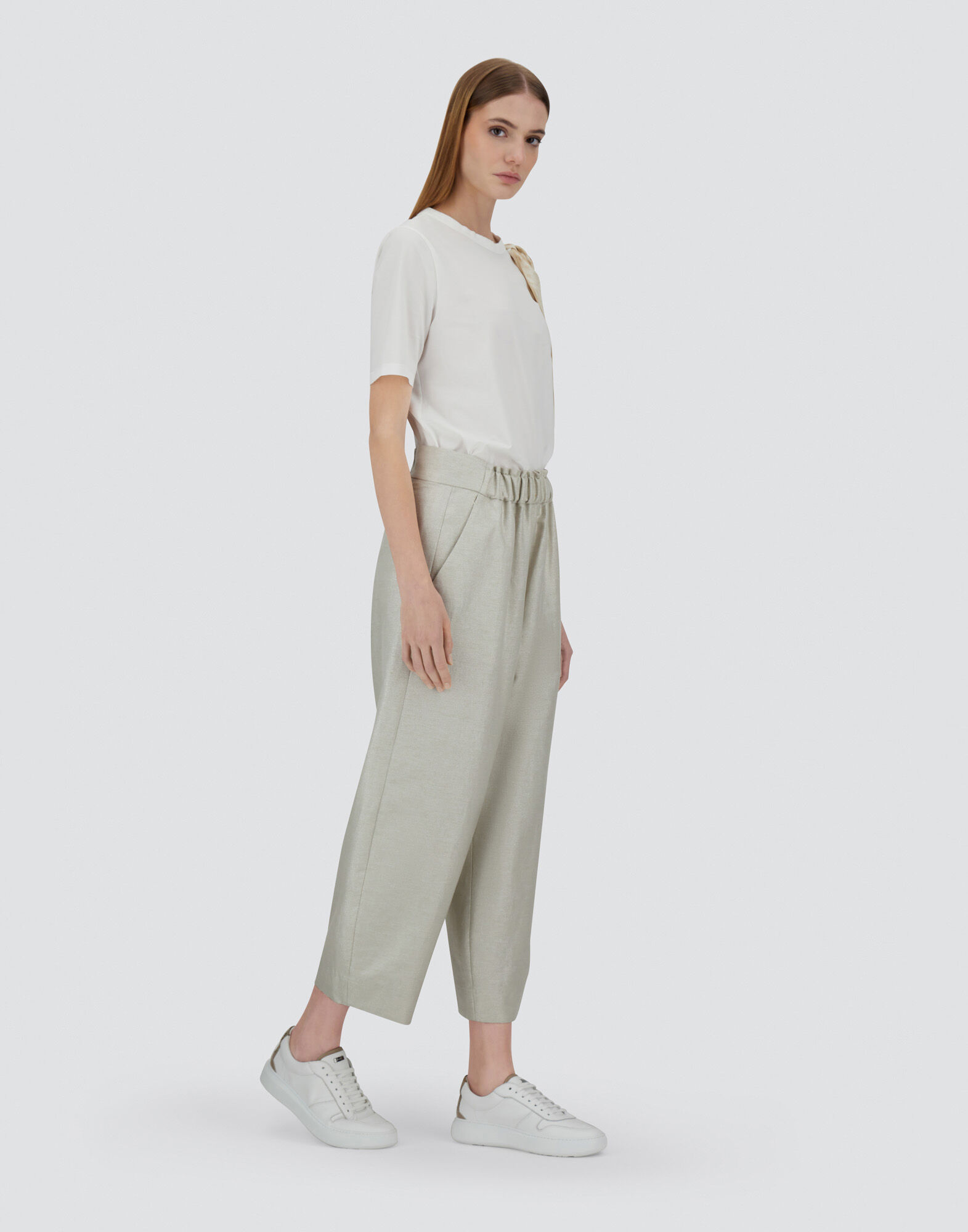 BRIGHT LINEN TROUSERS
