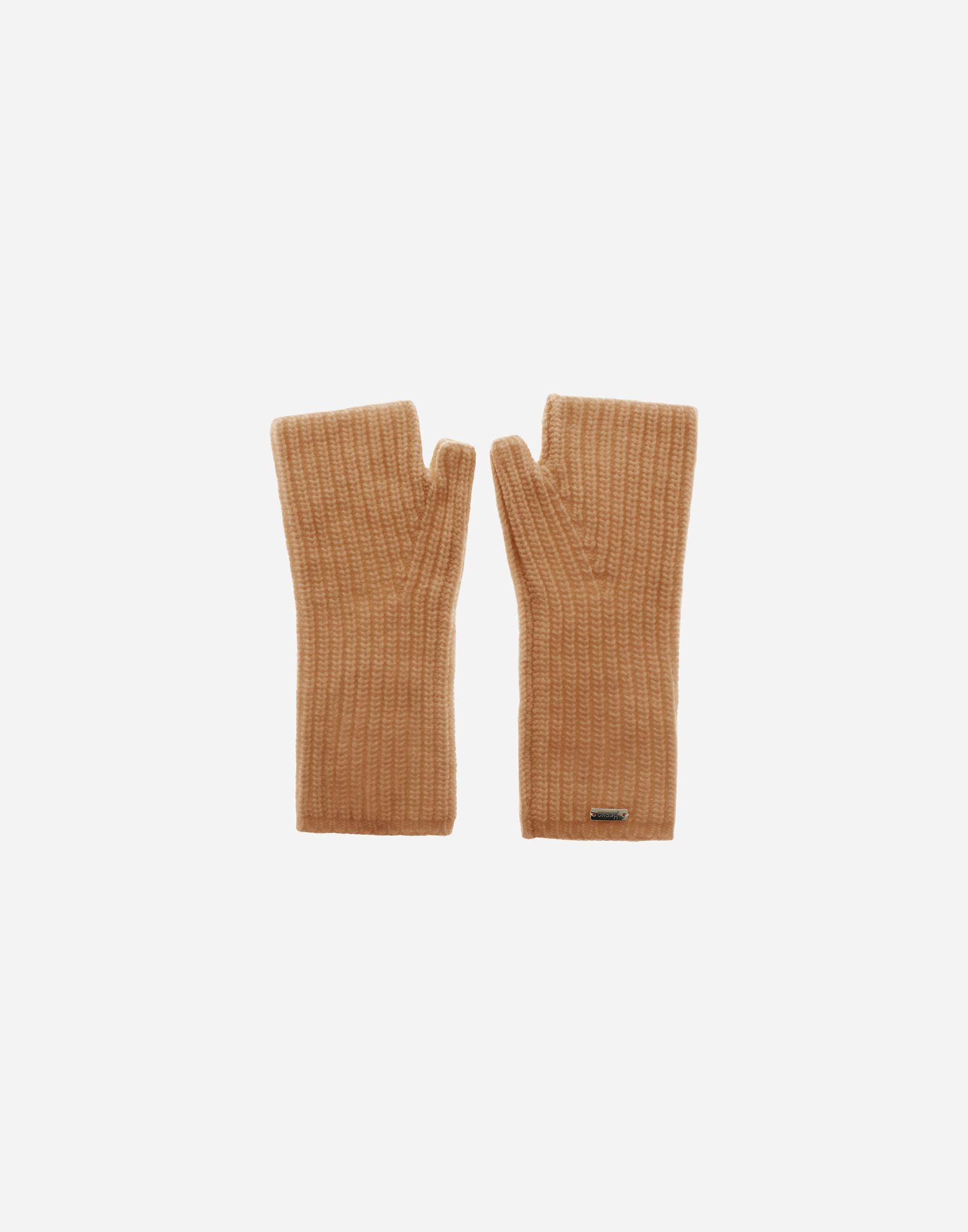 GLOVES IN COB STITCH CARDED WOOL