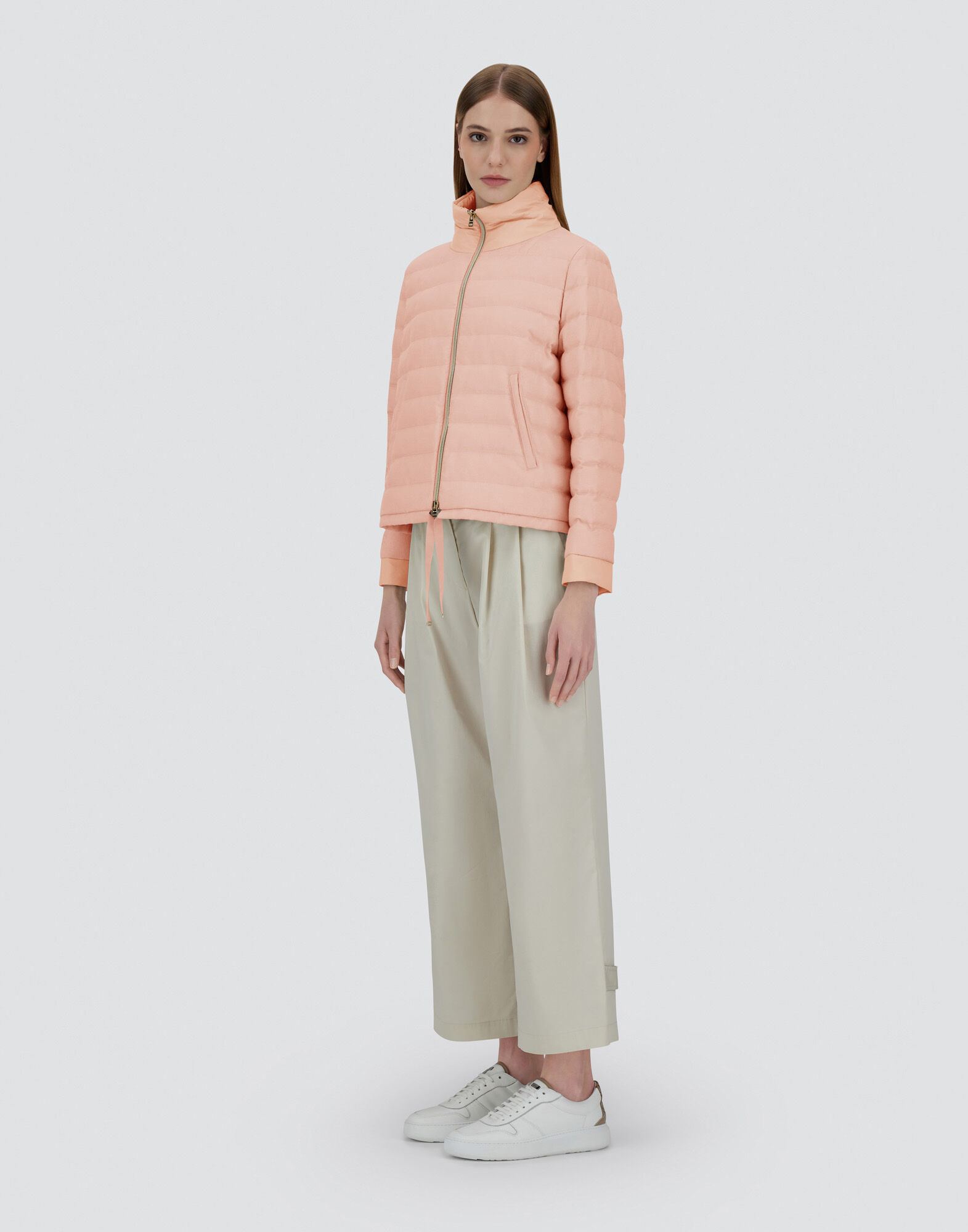 JACKET IN CASHMERE, SILK AND ECOAGE