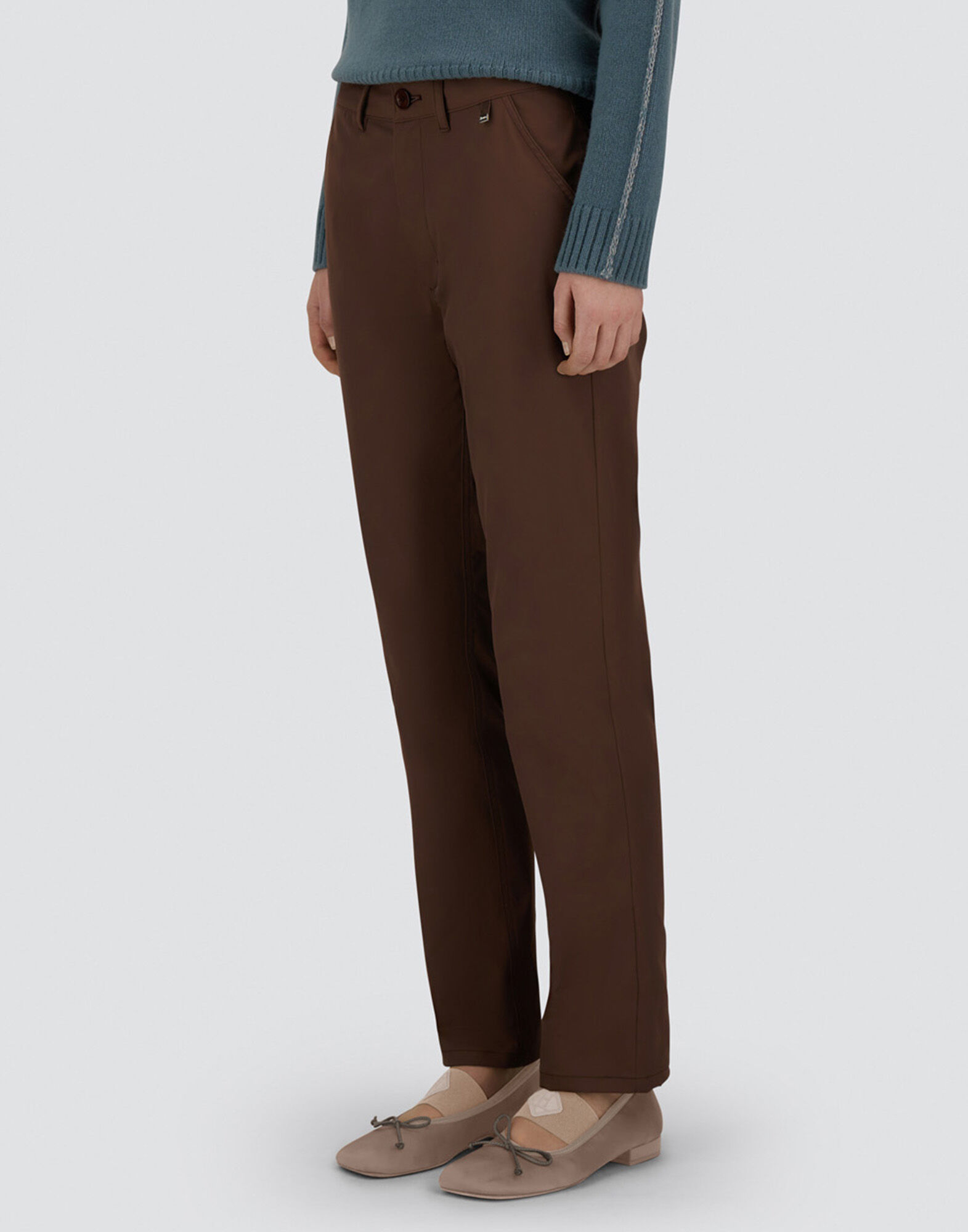 RESORT TROUSERS IN COTTON FEEL