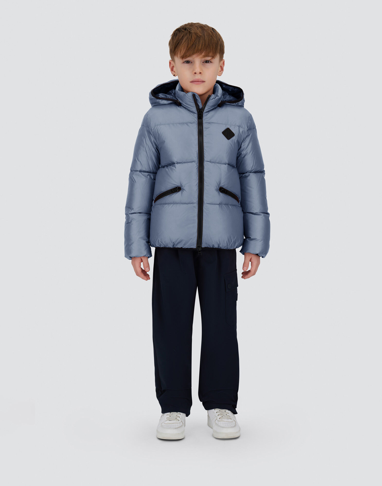 JACKET WITH REMOVABLE HOOD IN NYLON ULTRALIGHT