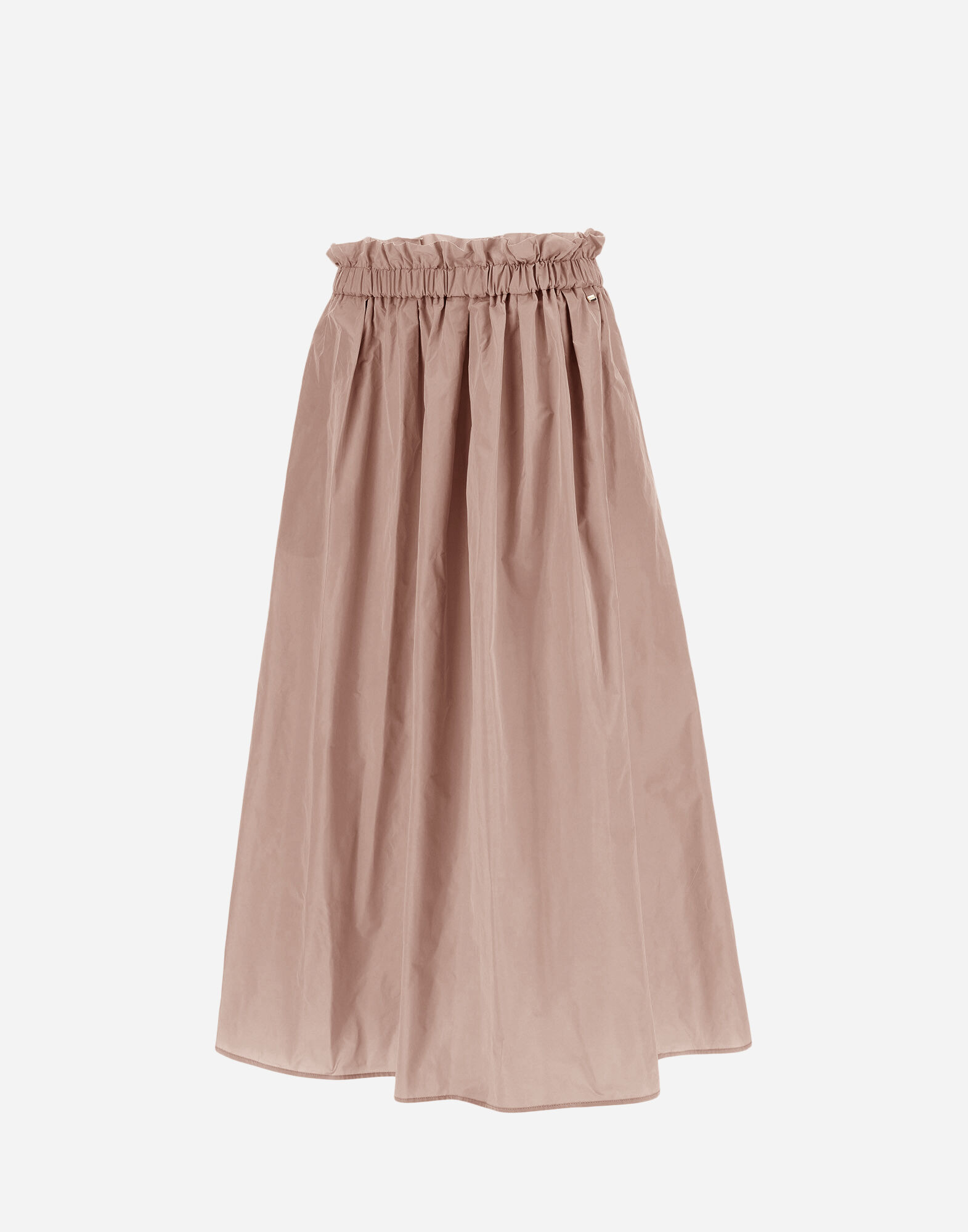 NEW TECHNO TAFFETA SKIRT