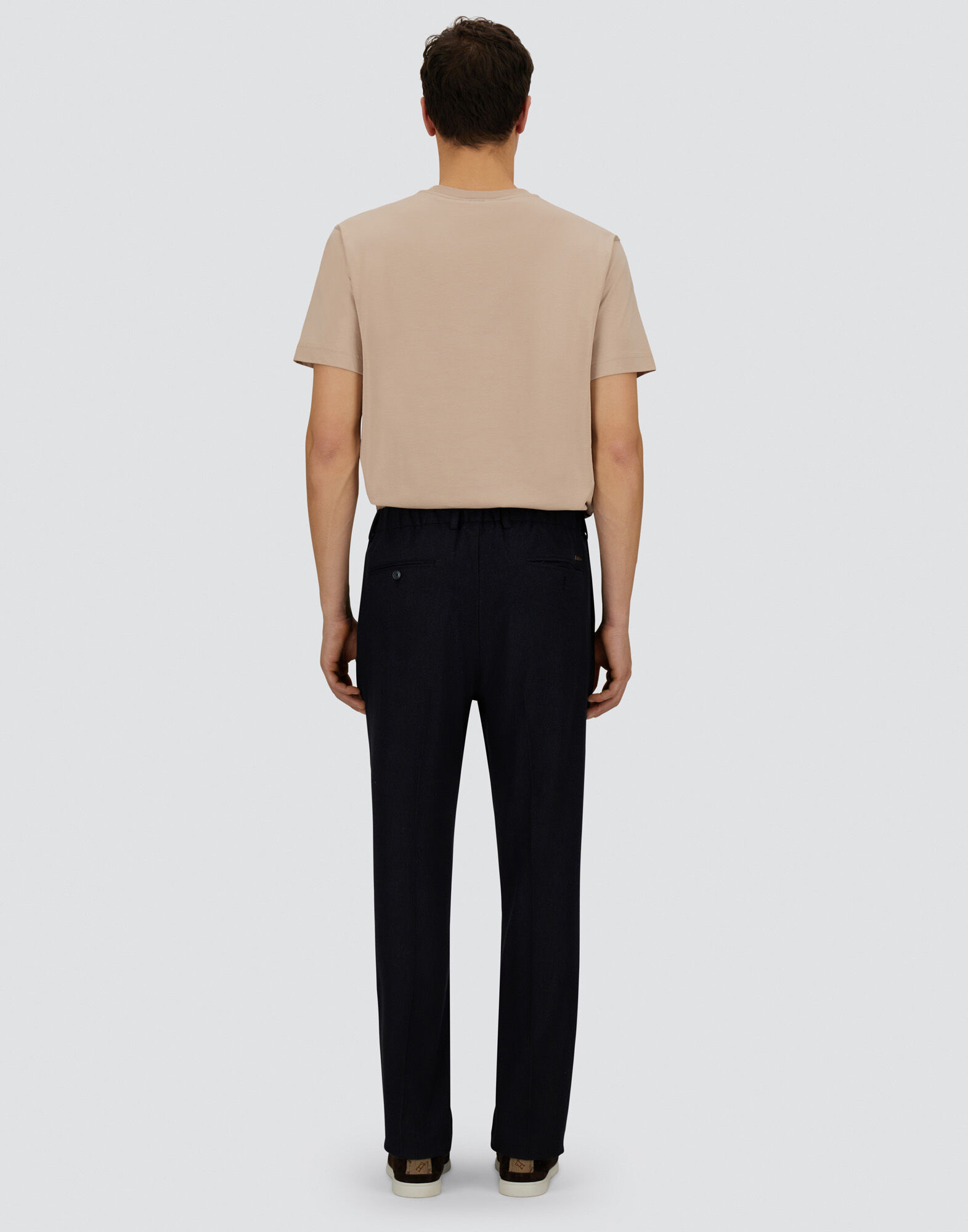 RESORT TROUSERS IN CASHMERE SILK