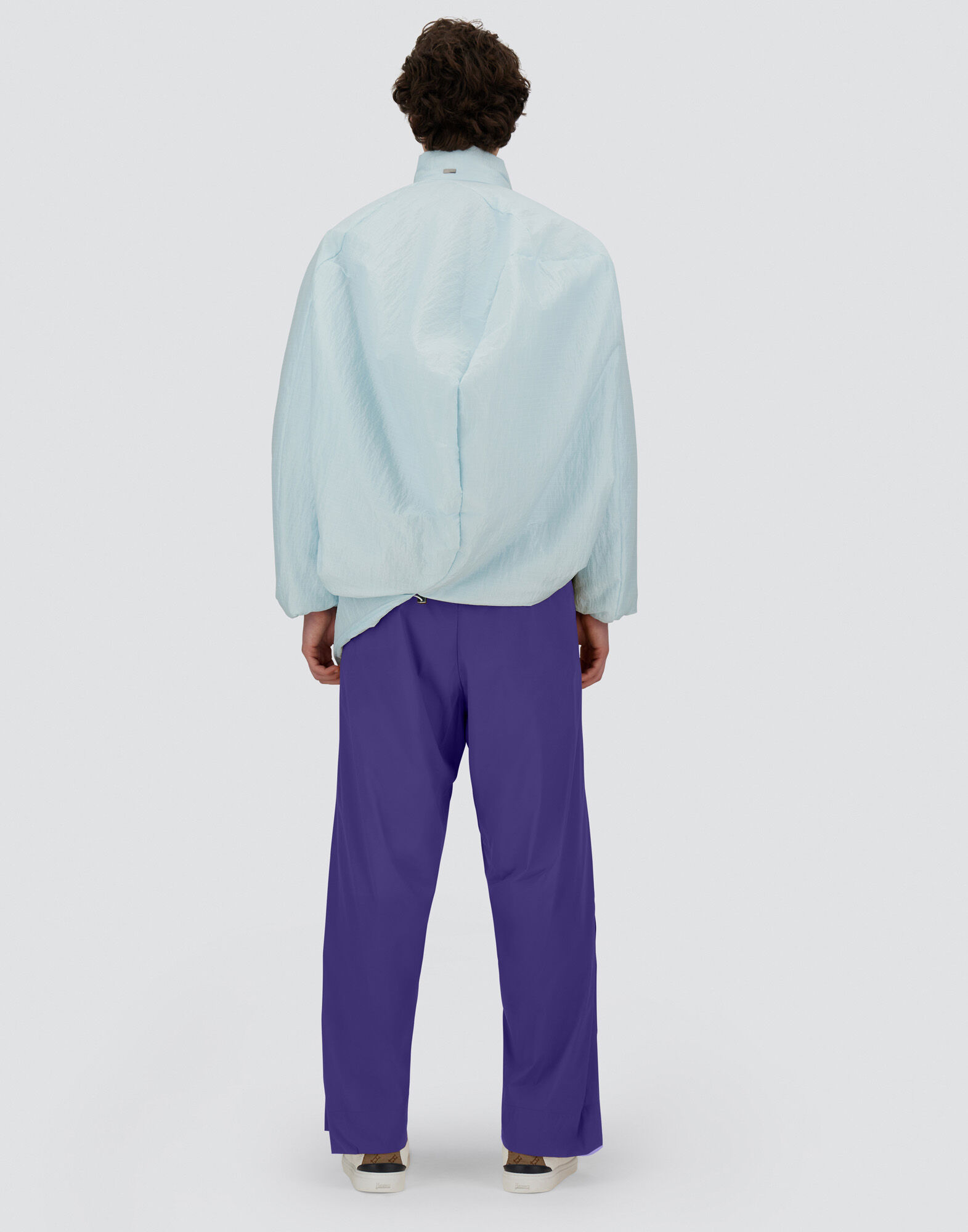 GLOBE JACKET IN RECYCLED NYLON