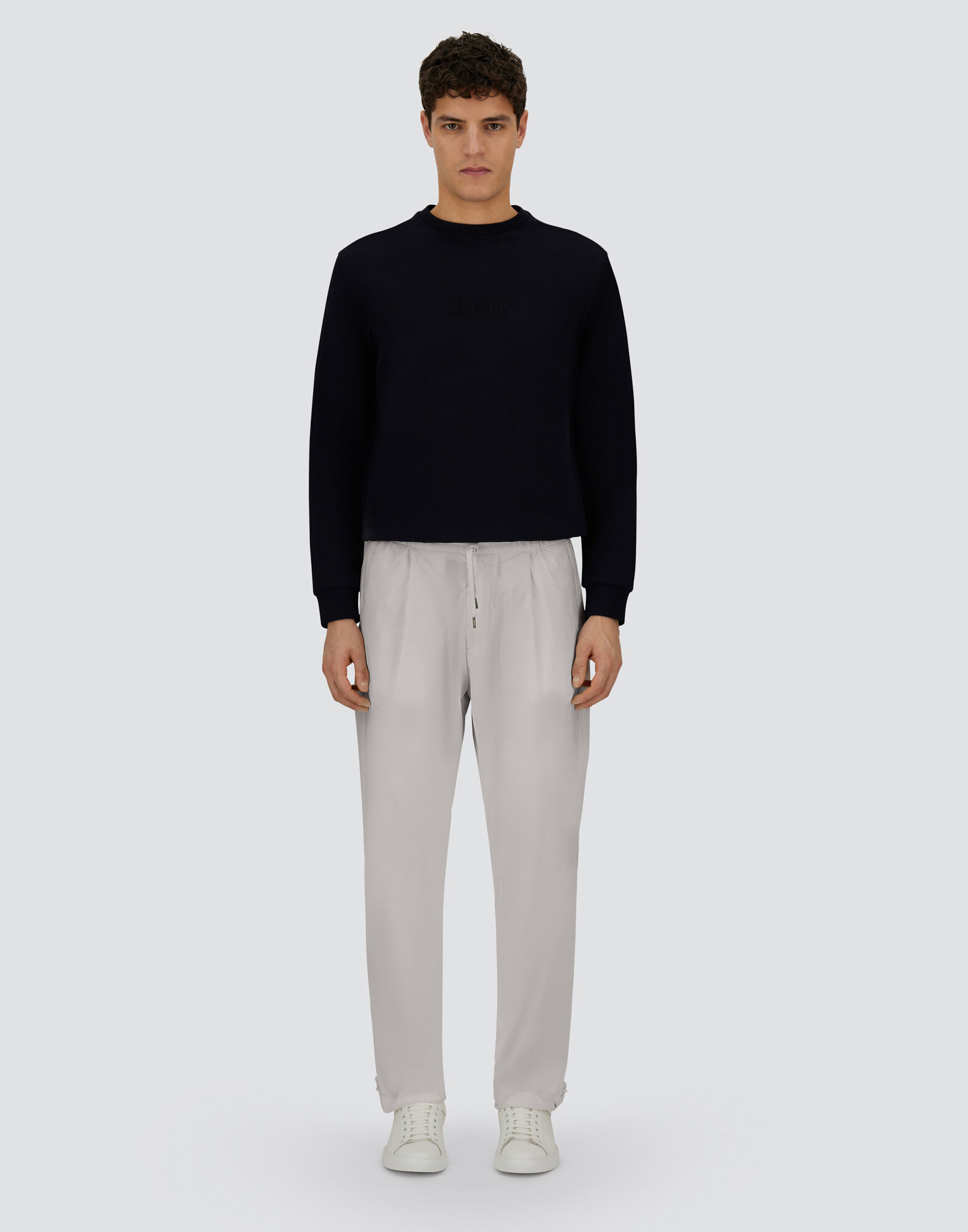 RESORT TROUSERS IN LIGHT NYLON STRETCH