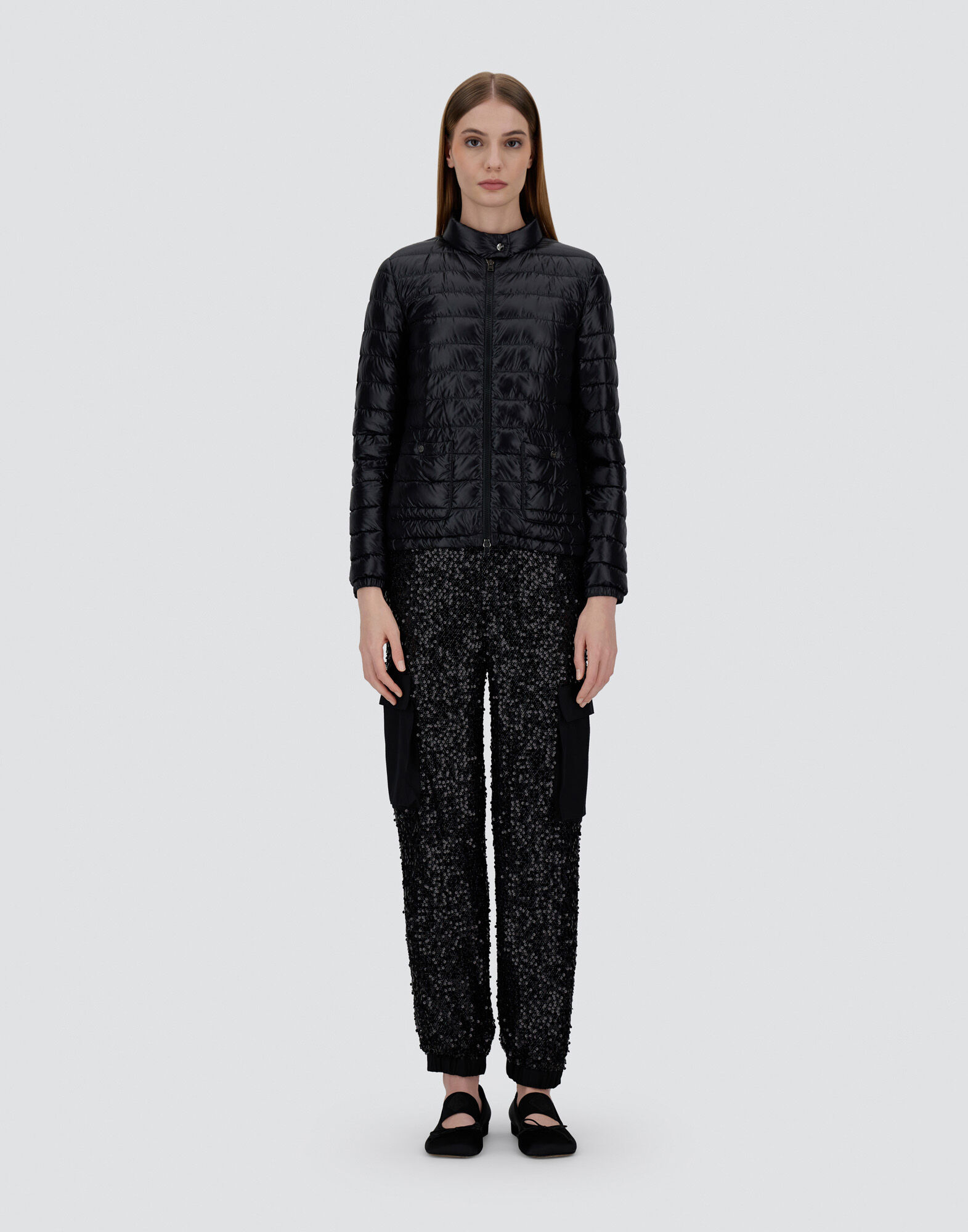 BOMBER JACKET IN NYLON ULTRALIGHT