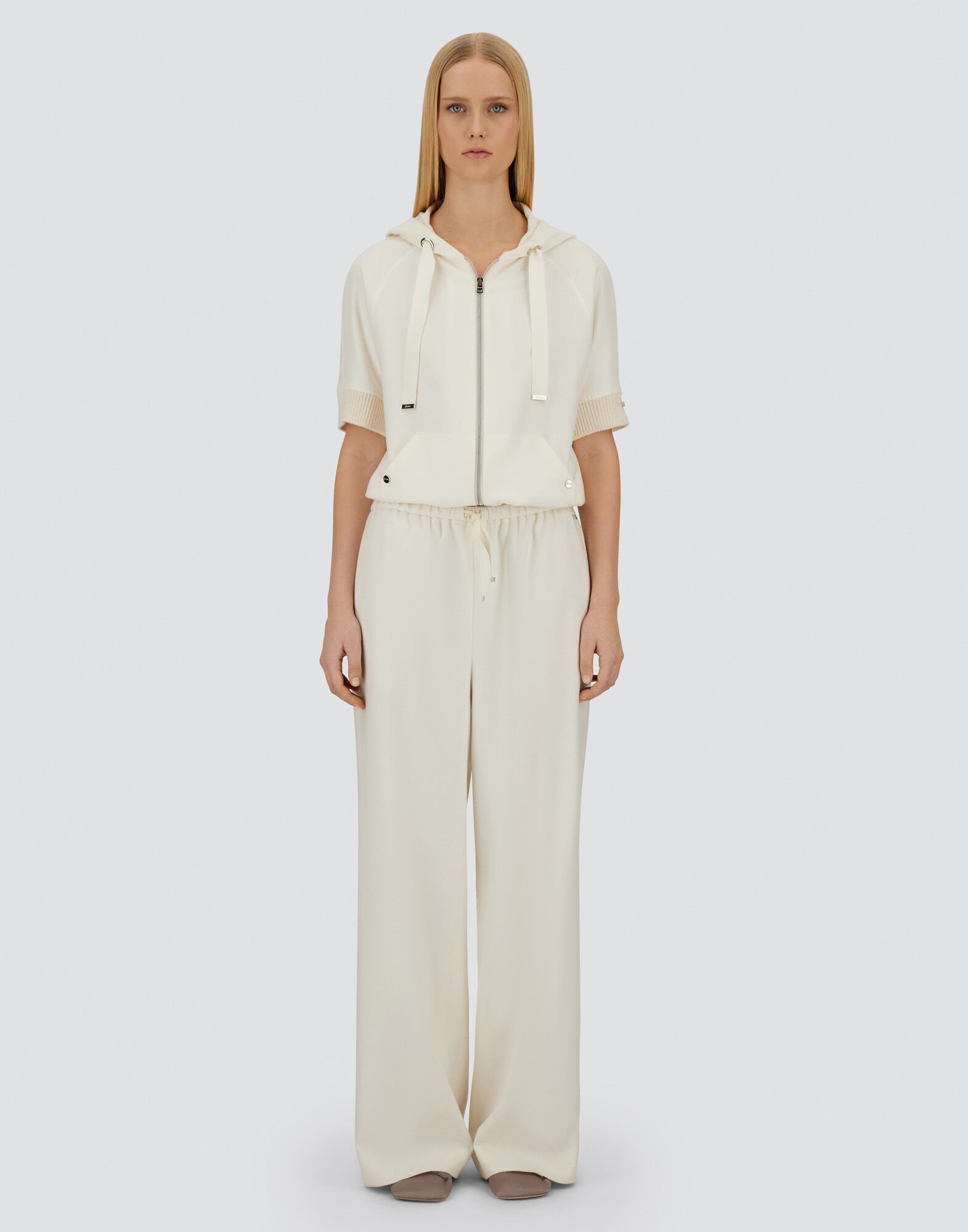 RESORT TROUSERS IN CASHMERE SILK