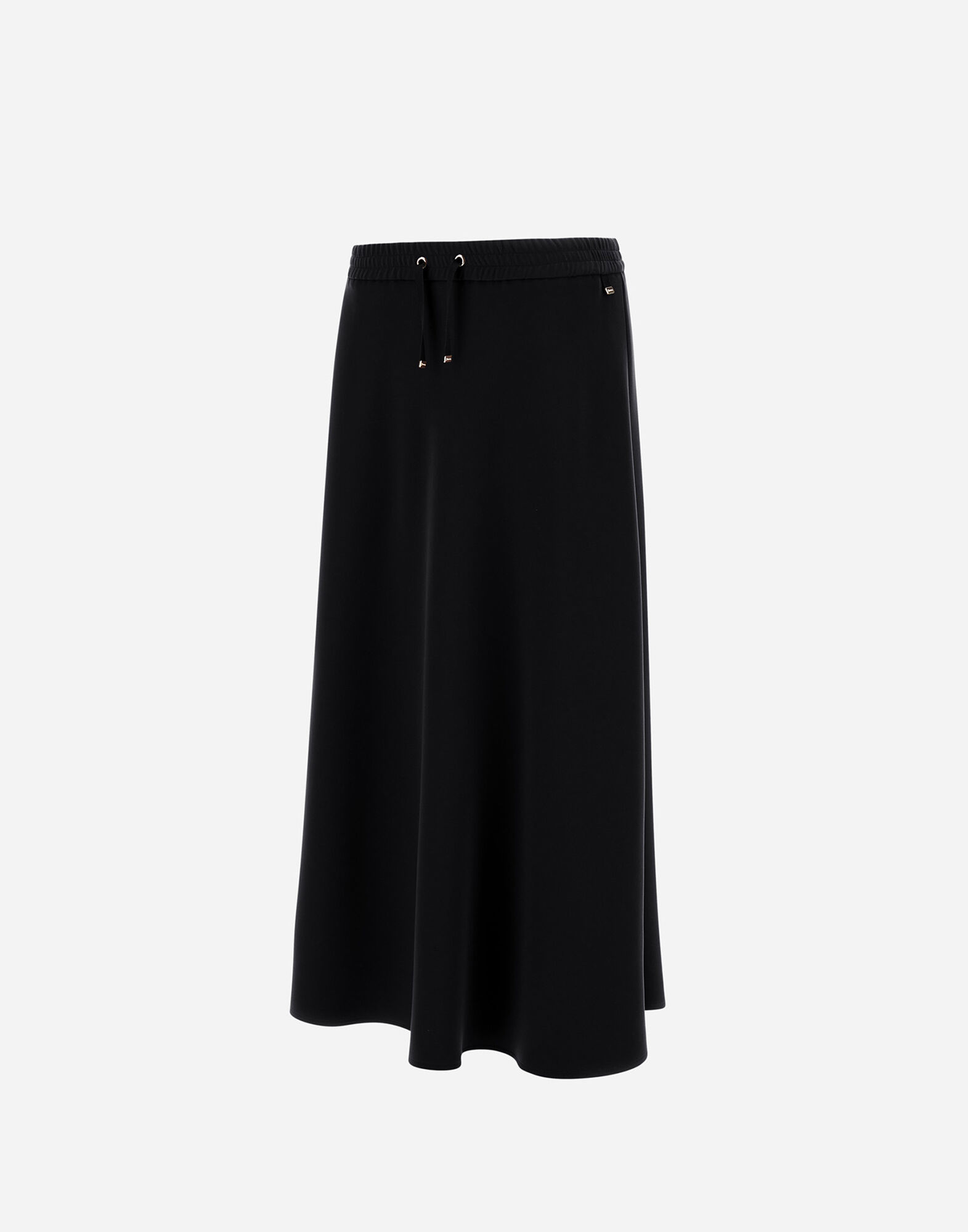 SKIRT IN MATT CREPE SATIN