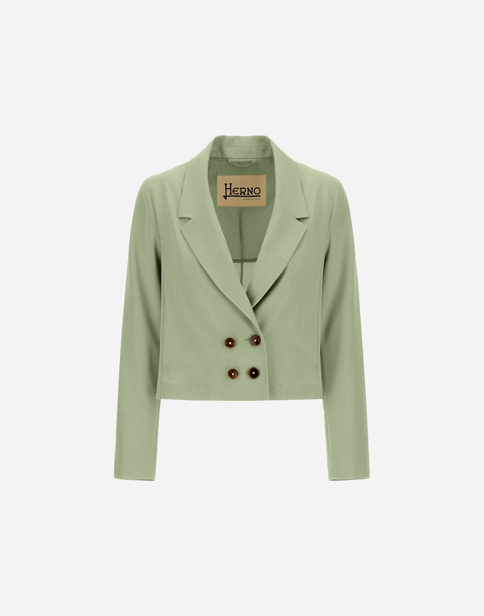 VISCOSE-EFFECT BLAZER