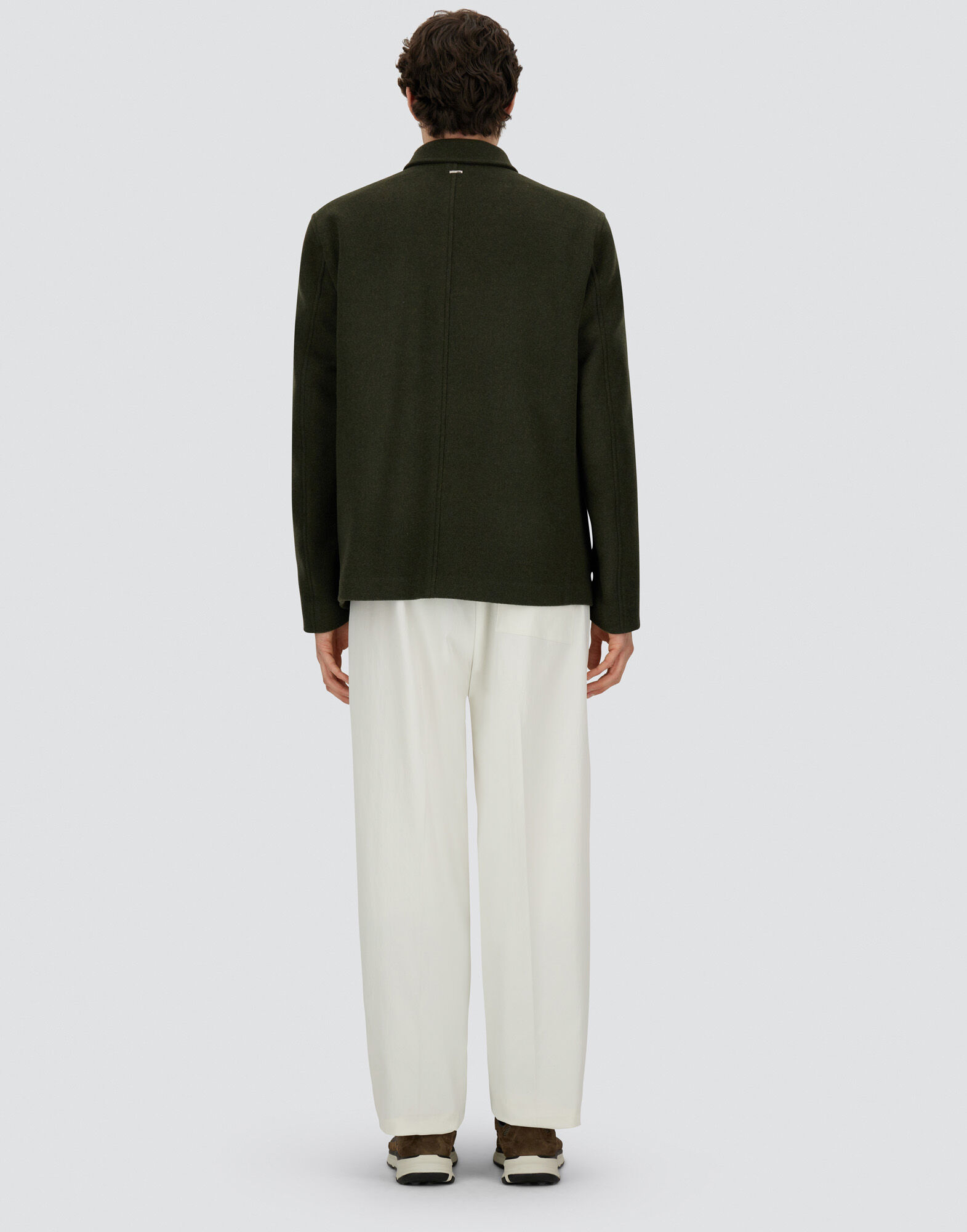FIELD JACKET IN SOFT RECYCLED WOOL