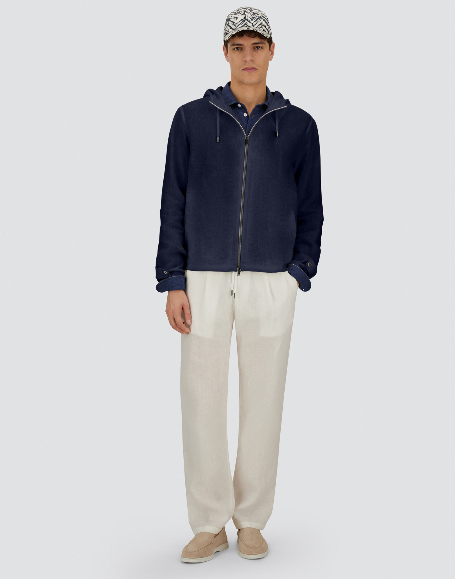 RESORT JACKET IN NEW LINEN