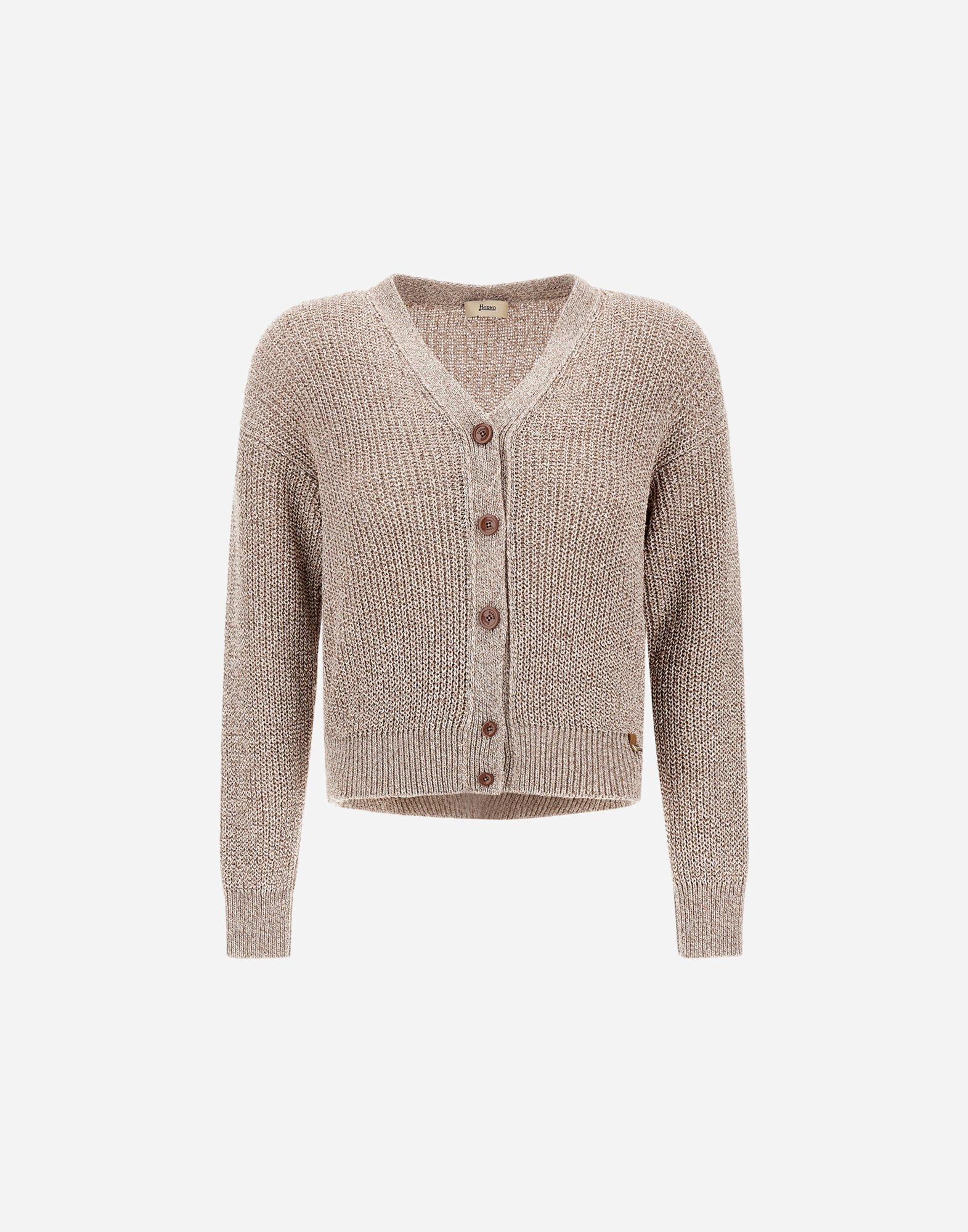 CARDIGAN IN GLITTER?KNIT