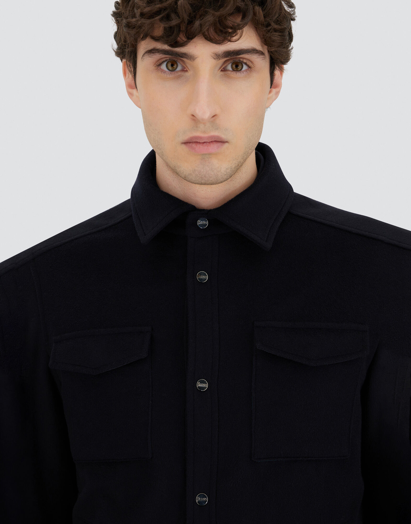 SHIRT IN NEW WOOL CASHMERE