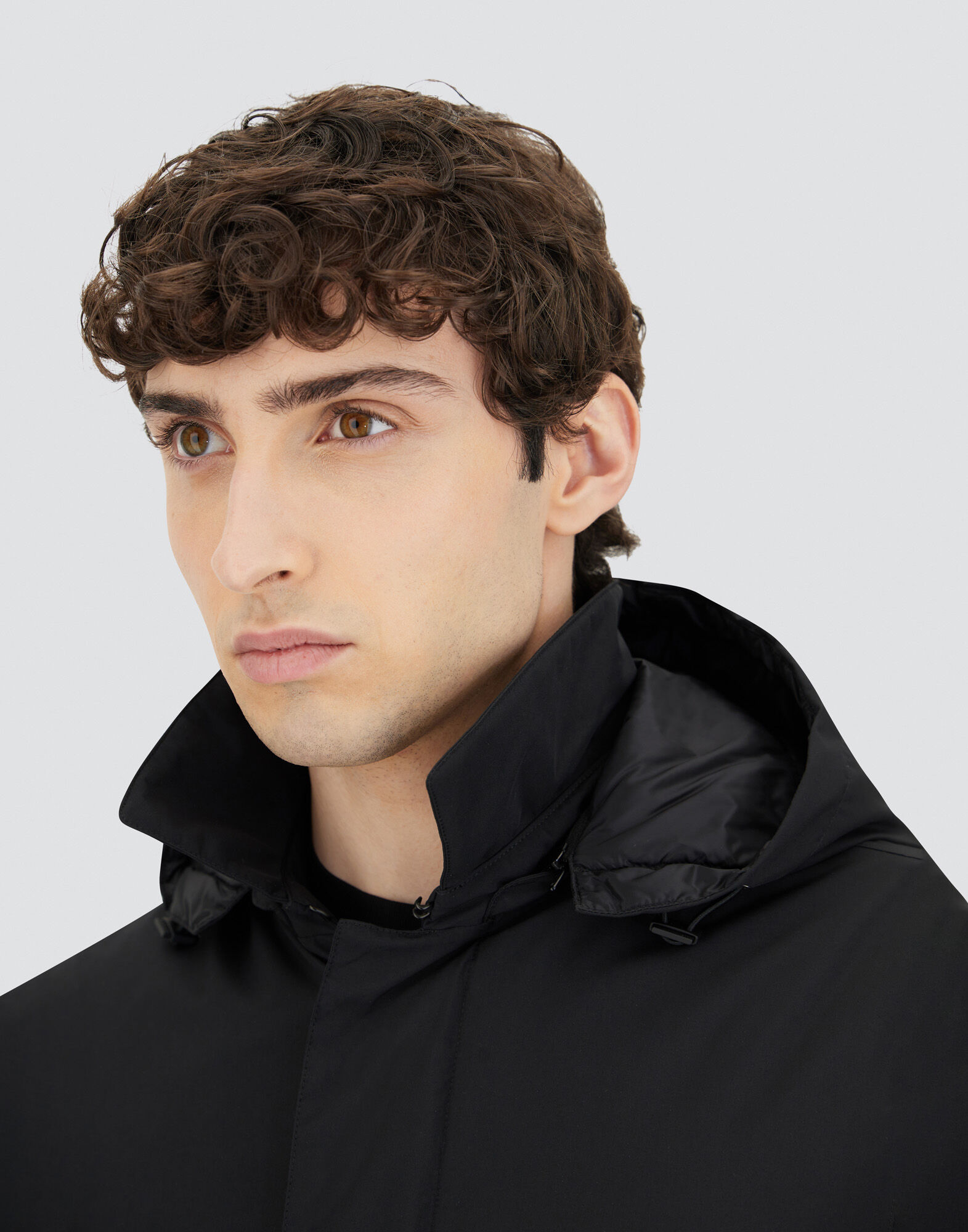 LONG PARKA IN 2-LAYER WINDSTOPPER