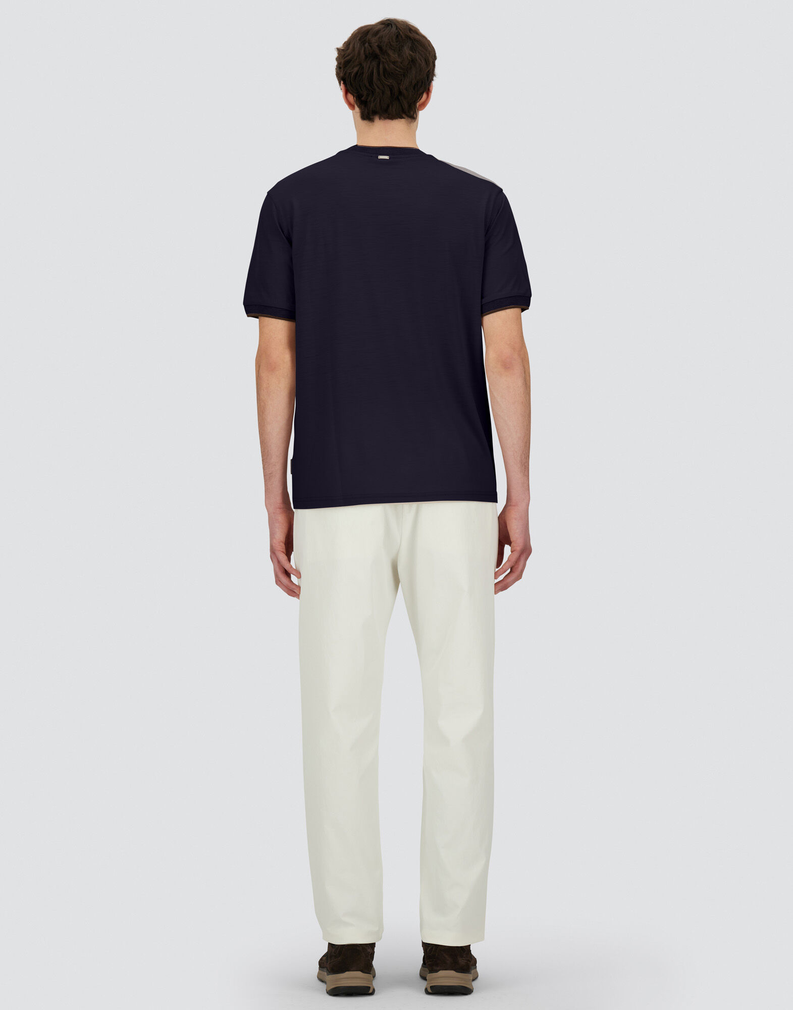 T-SHIRT IN SOFT WOOL JERSEY