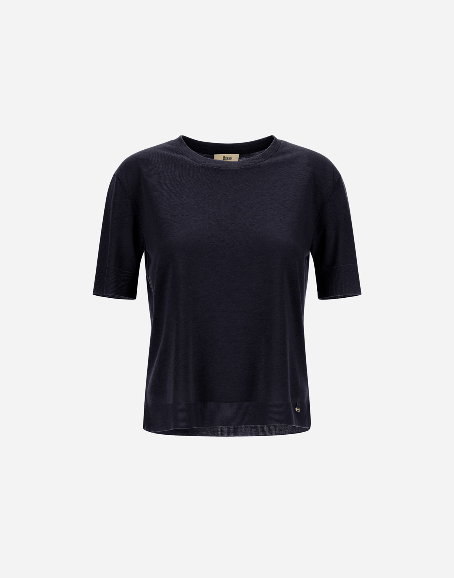 T-SHIRT IN GLAM KNIT?EFFECT