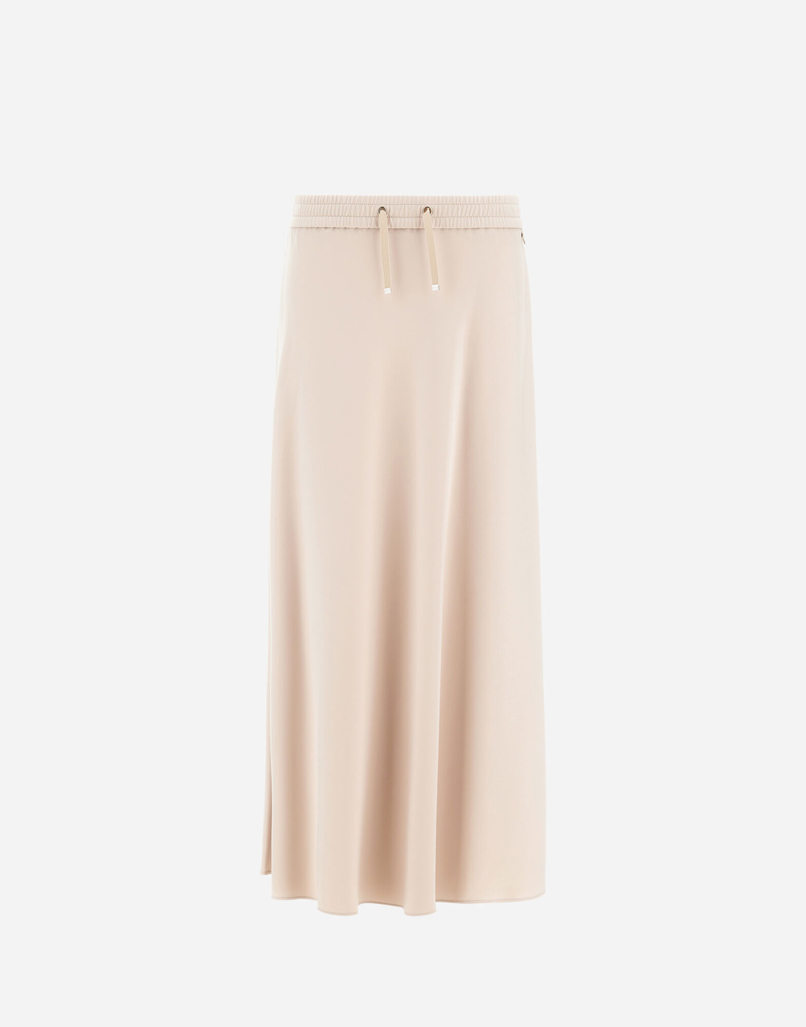 SKIRT IN MATT CREPE SATIN