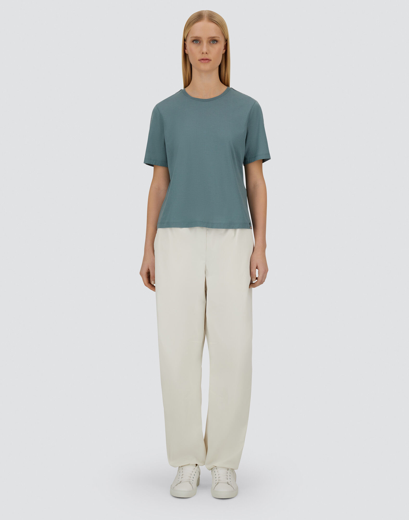 RESORT T-SHIRT IN MERCERISED COTTON JERSEY