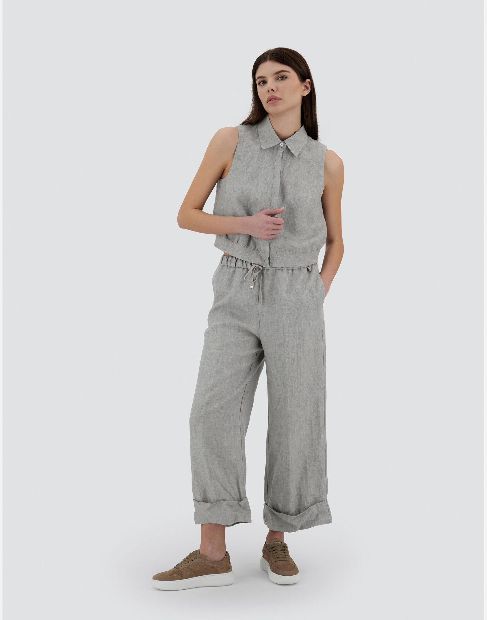 RESORT BLOUSE IN NEW LINO