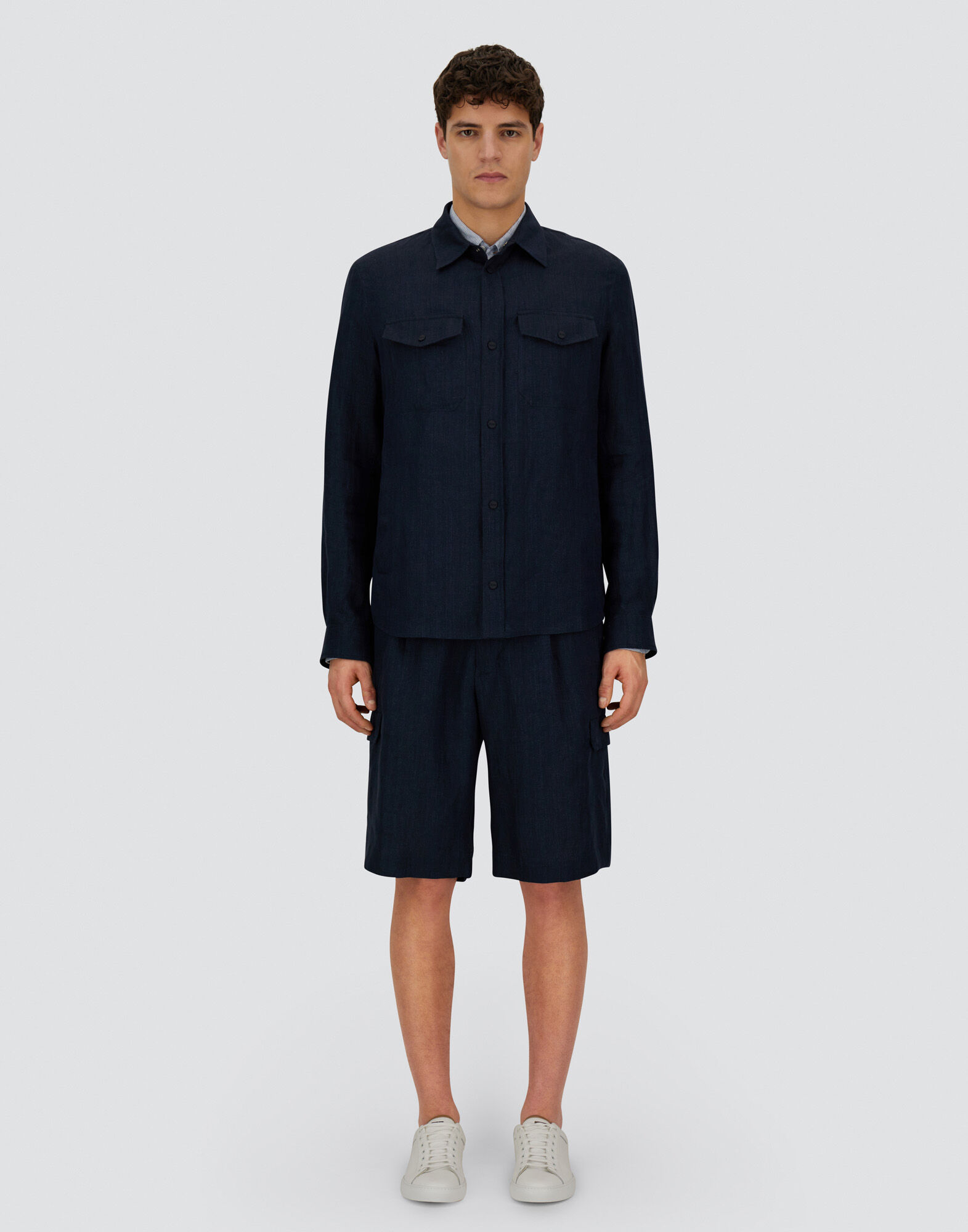 RESORT SHACKET IN NEW LINEN