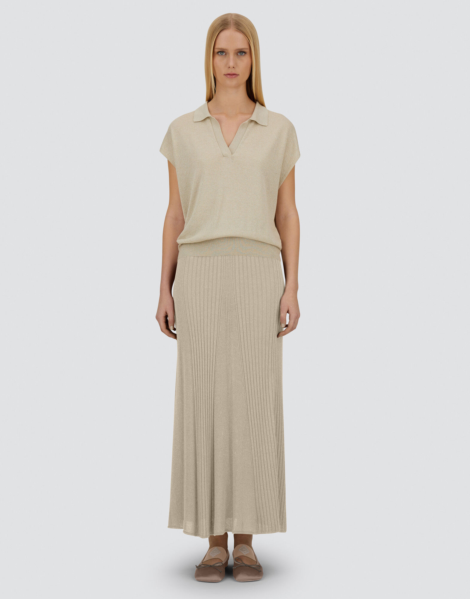 RESORT SKIRT IN BRIGHT KNIT