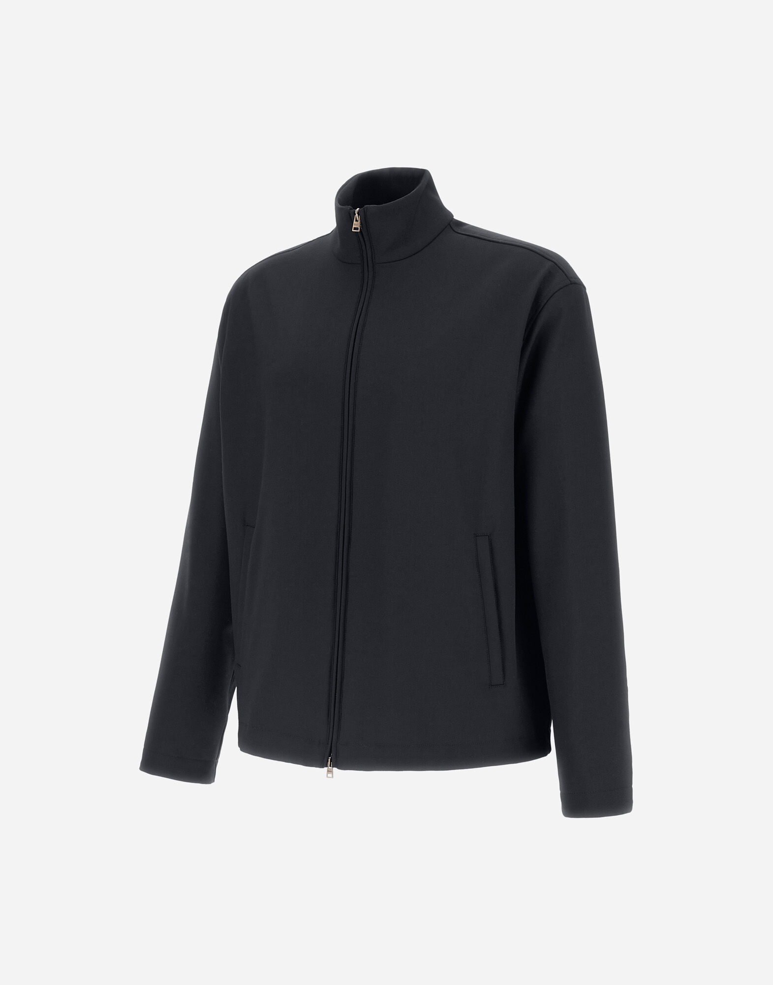 BOMBER JACKET IN LIGHT WOOL