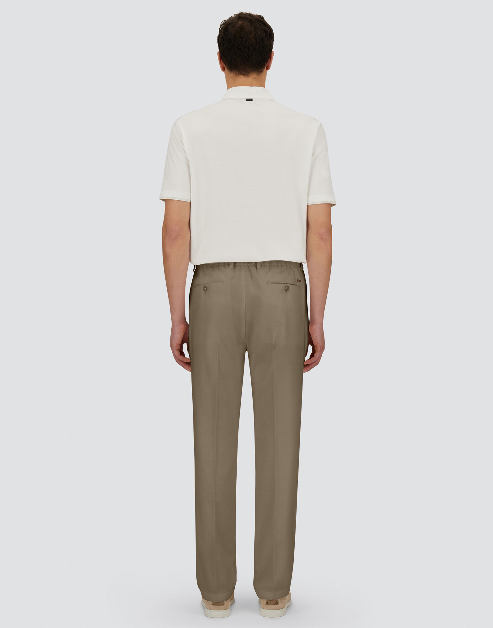 RESORT TROUSERS IN CASHMERE SILK