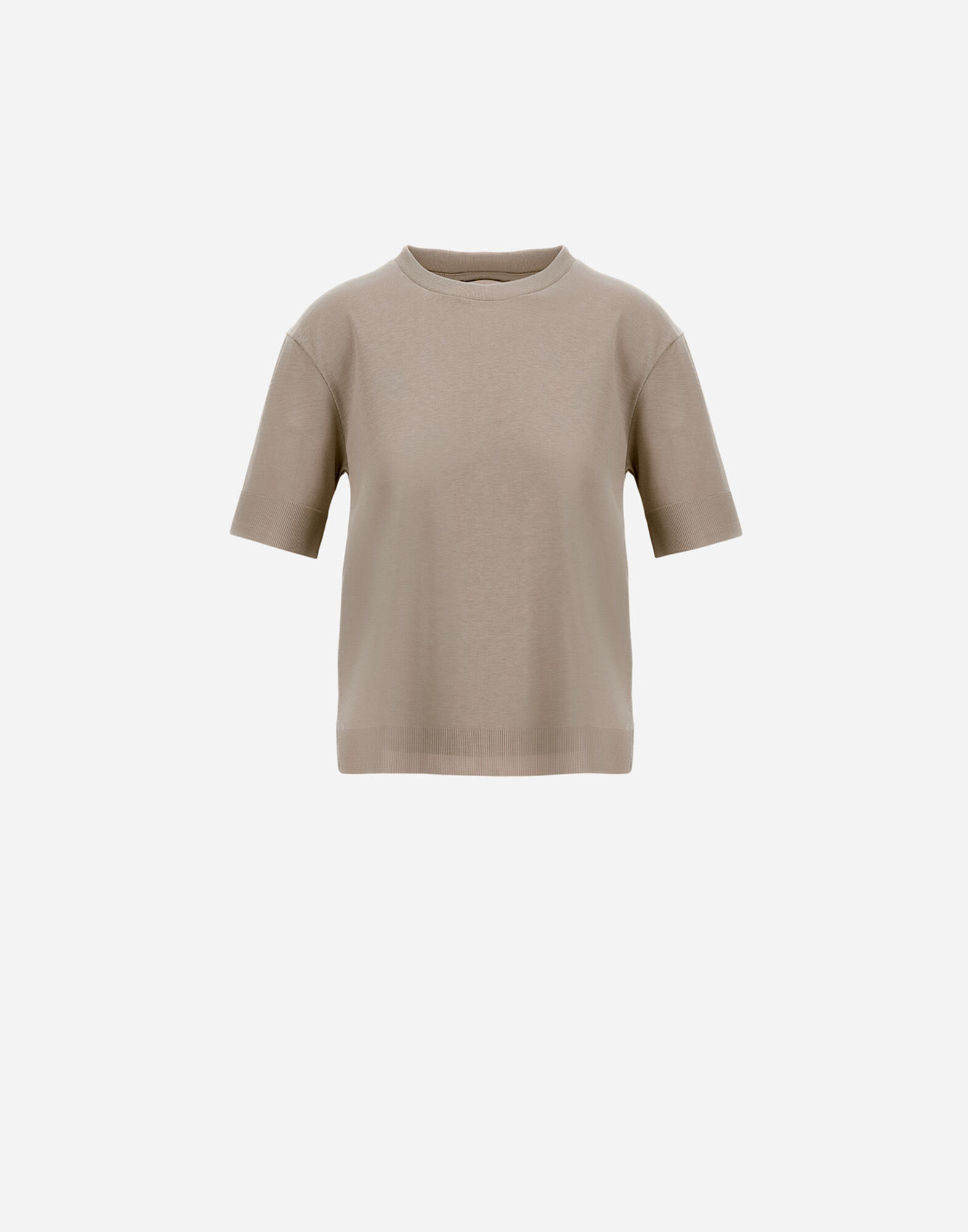 T-SHIRT IN GLAM KNIT?EFFECT