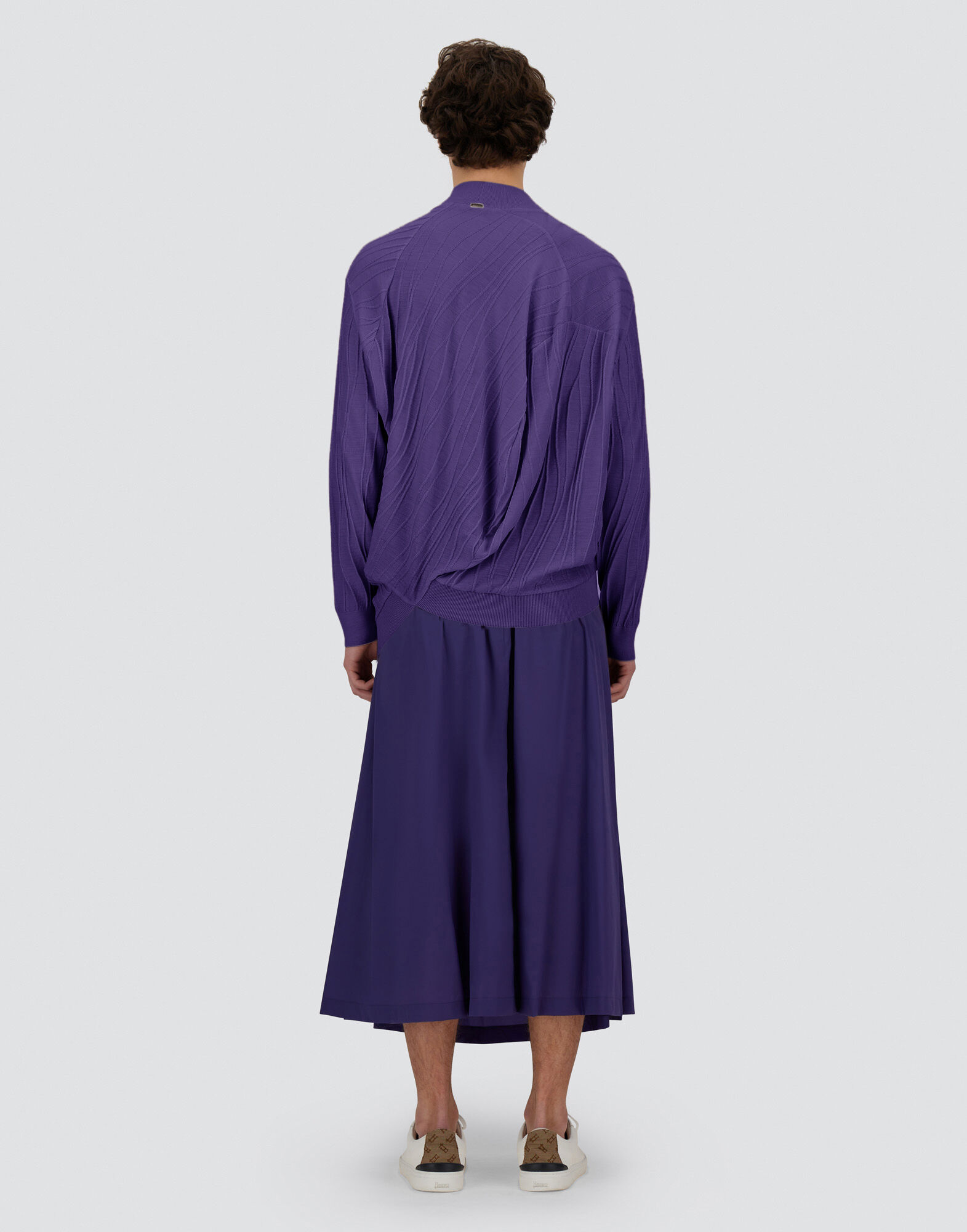 PURE WOOL GLOBE SWEATER