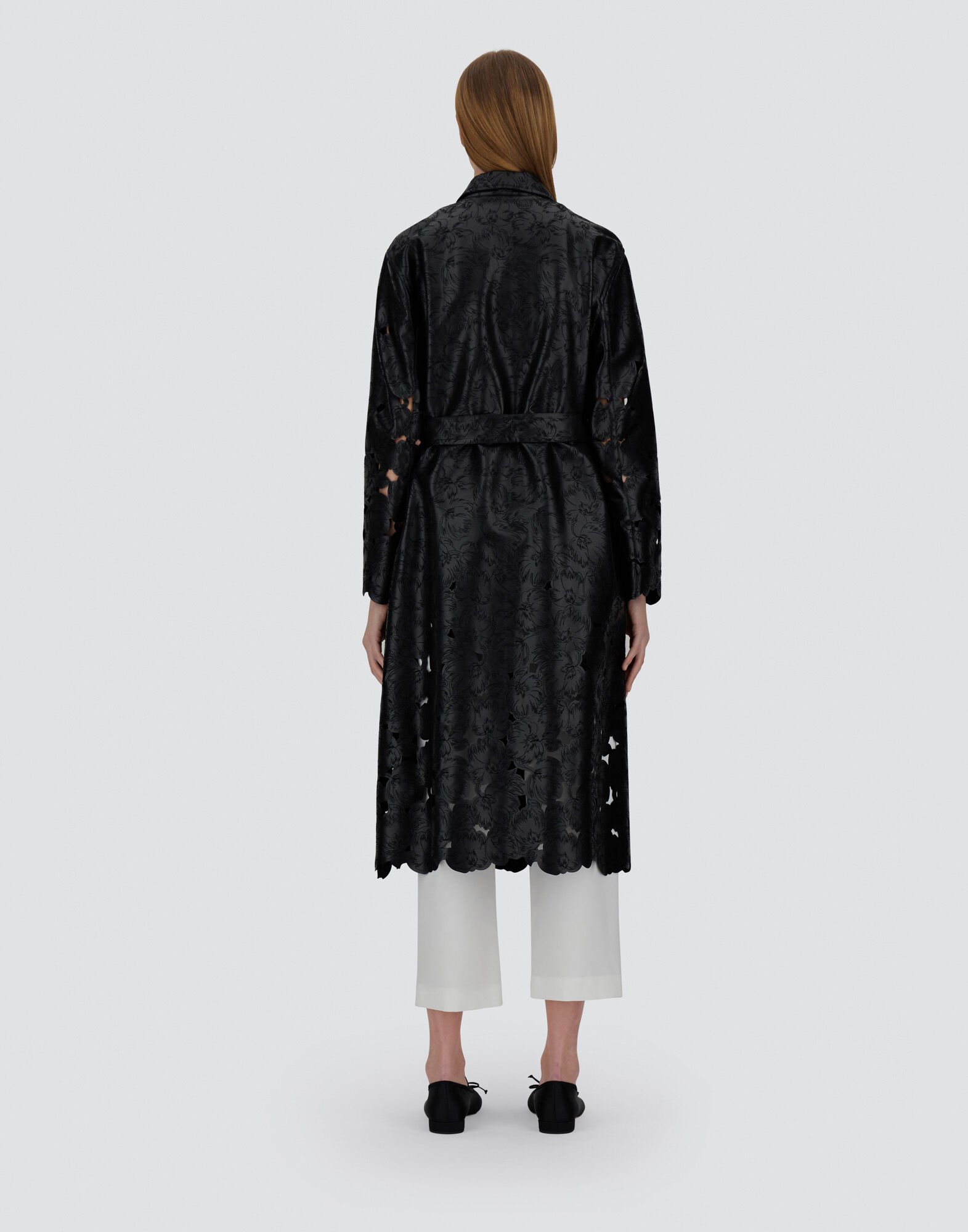 COAT IN ALTERNATIVE NAPPA