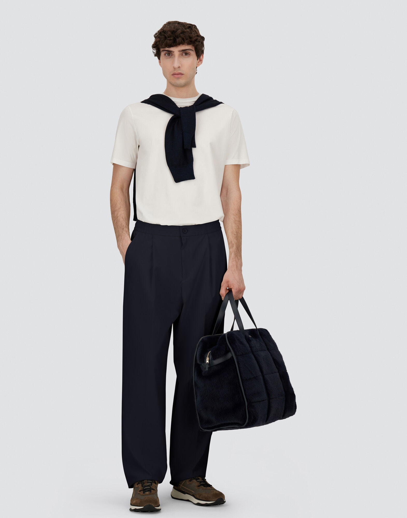 COTTON FEEL TROUSERS