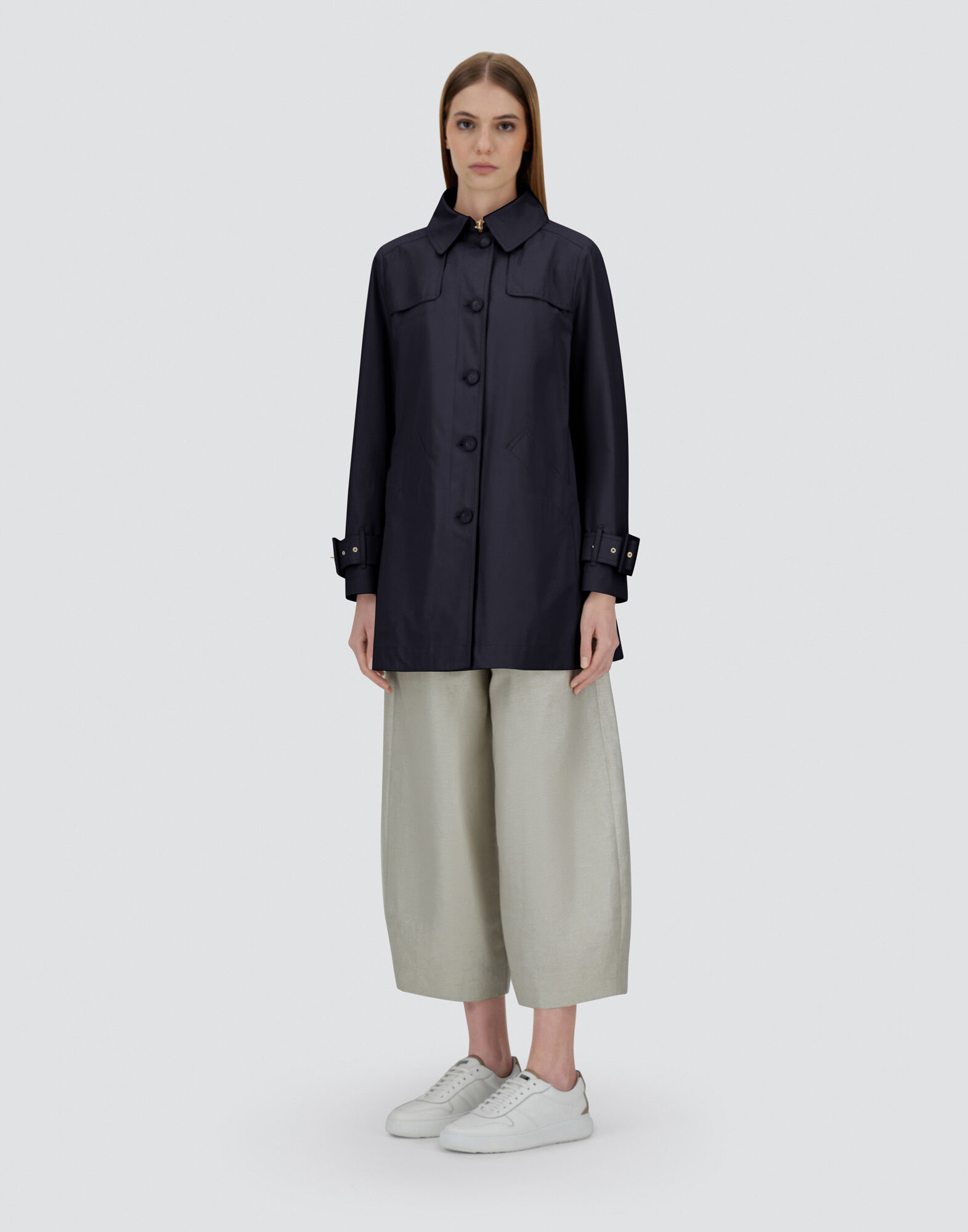 RAINCOAT IN DELON AND MONOGRAM