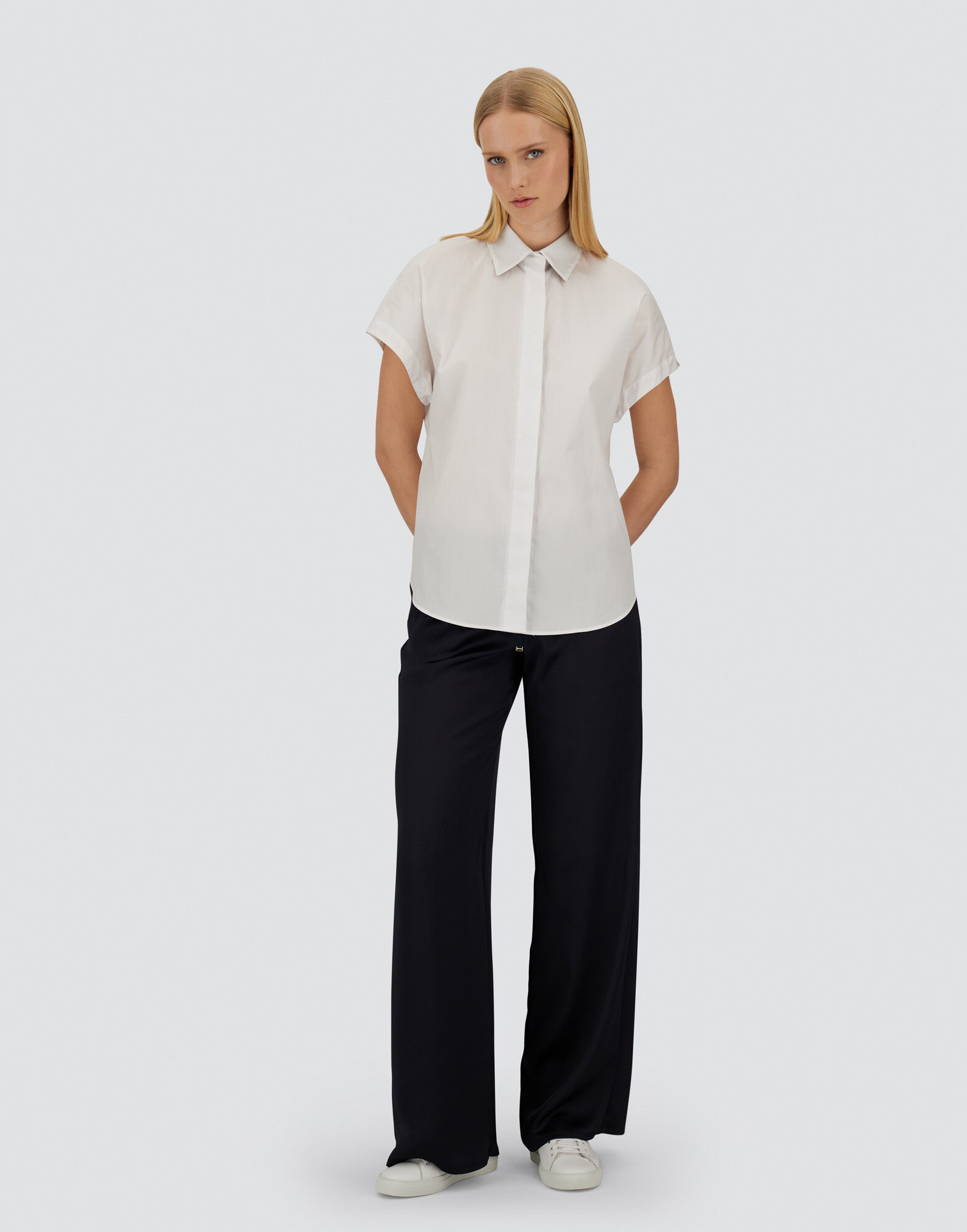 SHIRT IN COTTON AND MONOGRAM