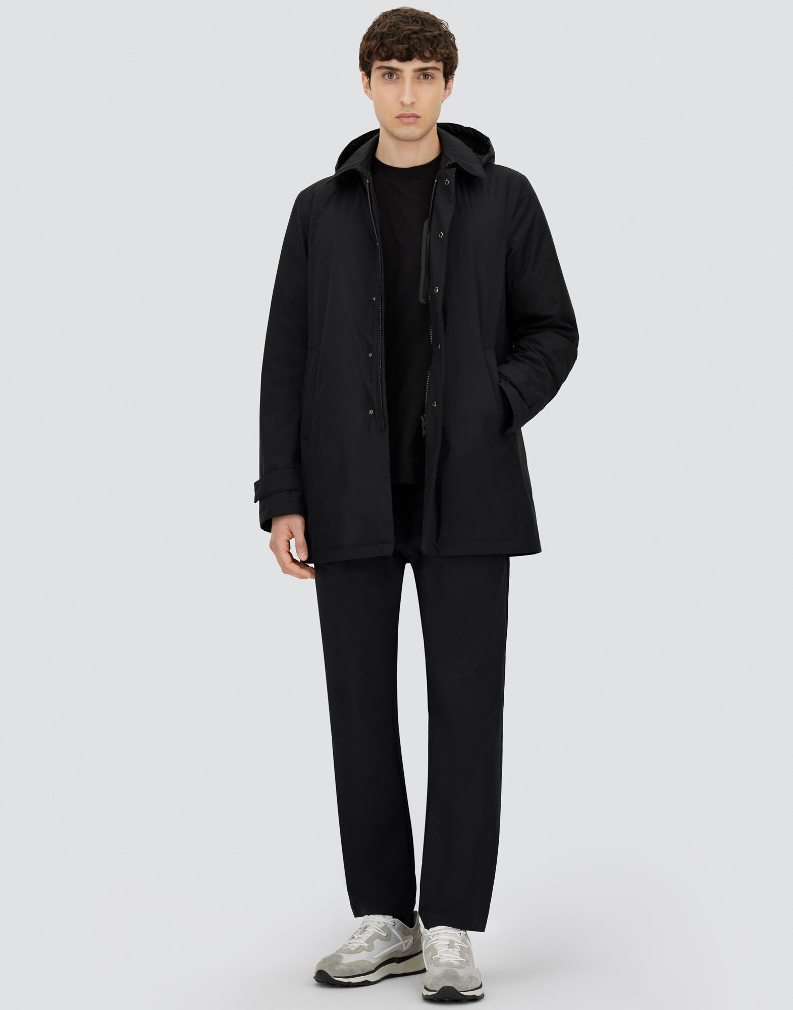 LONG PARKA IN 2-LAYER WINDSTOPPER