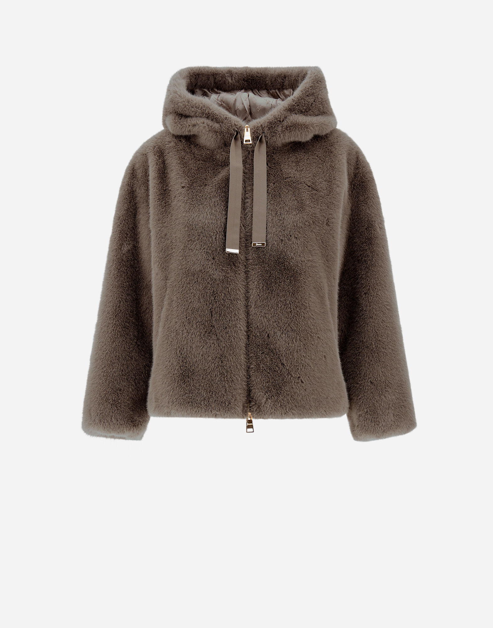 SWEATSHIRT IN FAUX MINK FUR