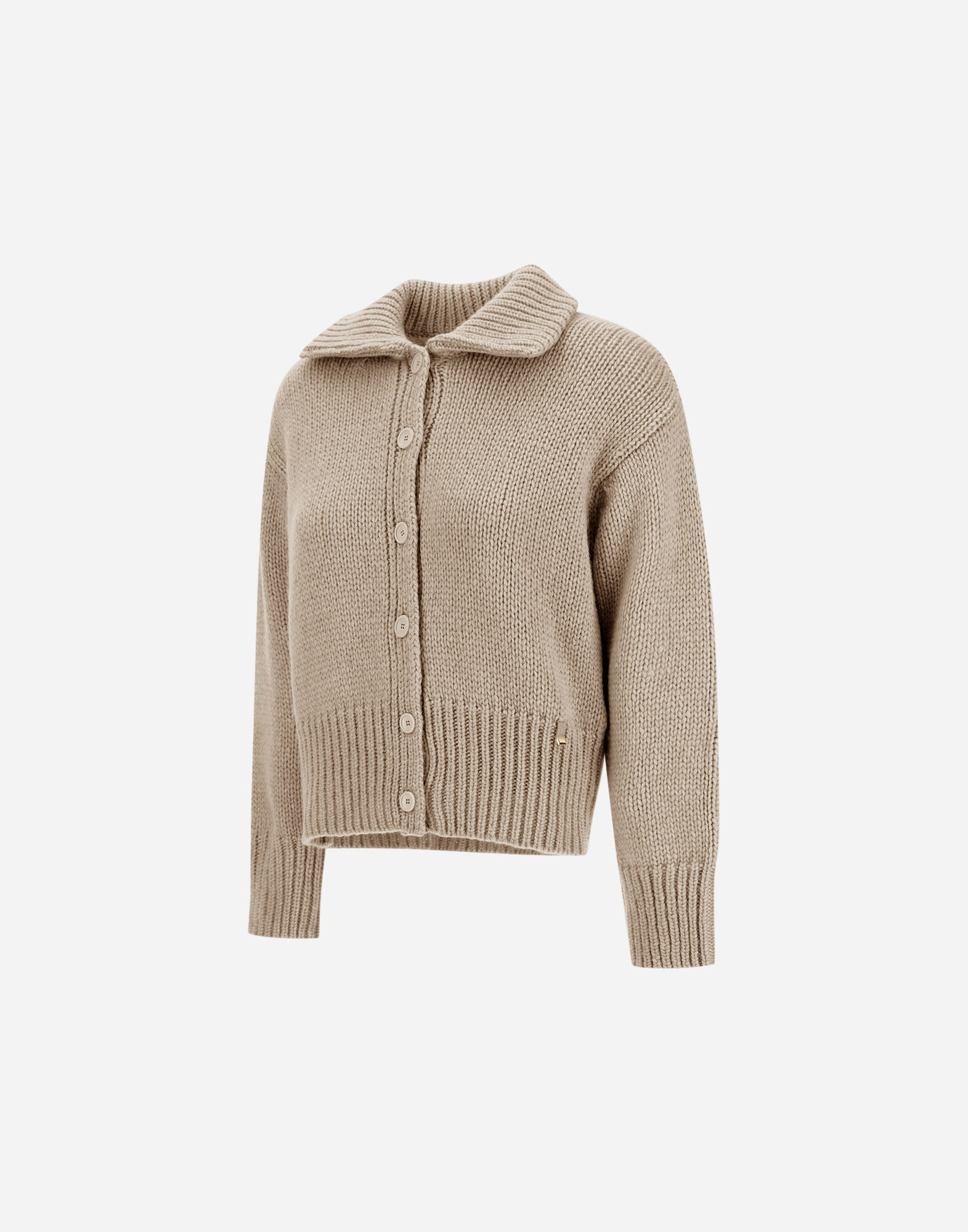 CARDIGAN IN BLOWN ALPACA WOOL