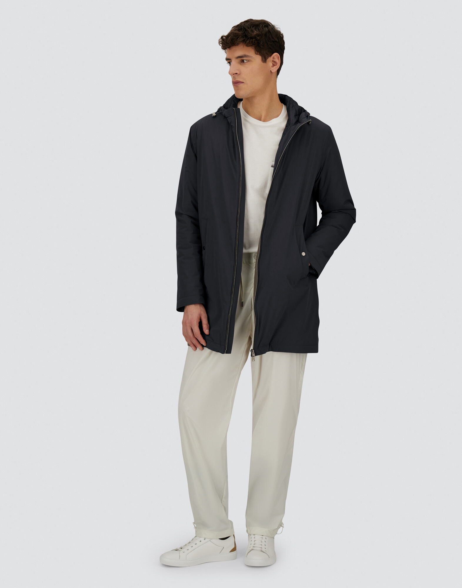 RESORT PARKA IN TRAVEL NYLON PONENTE