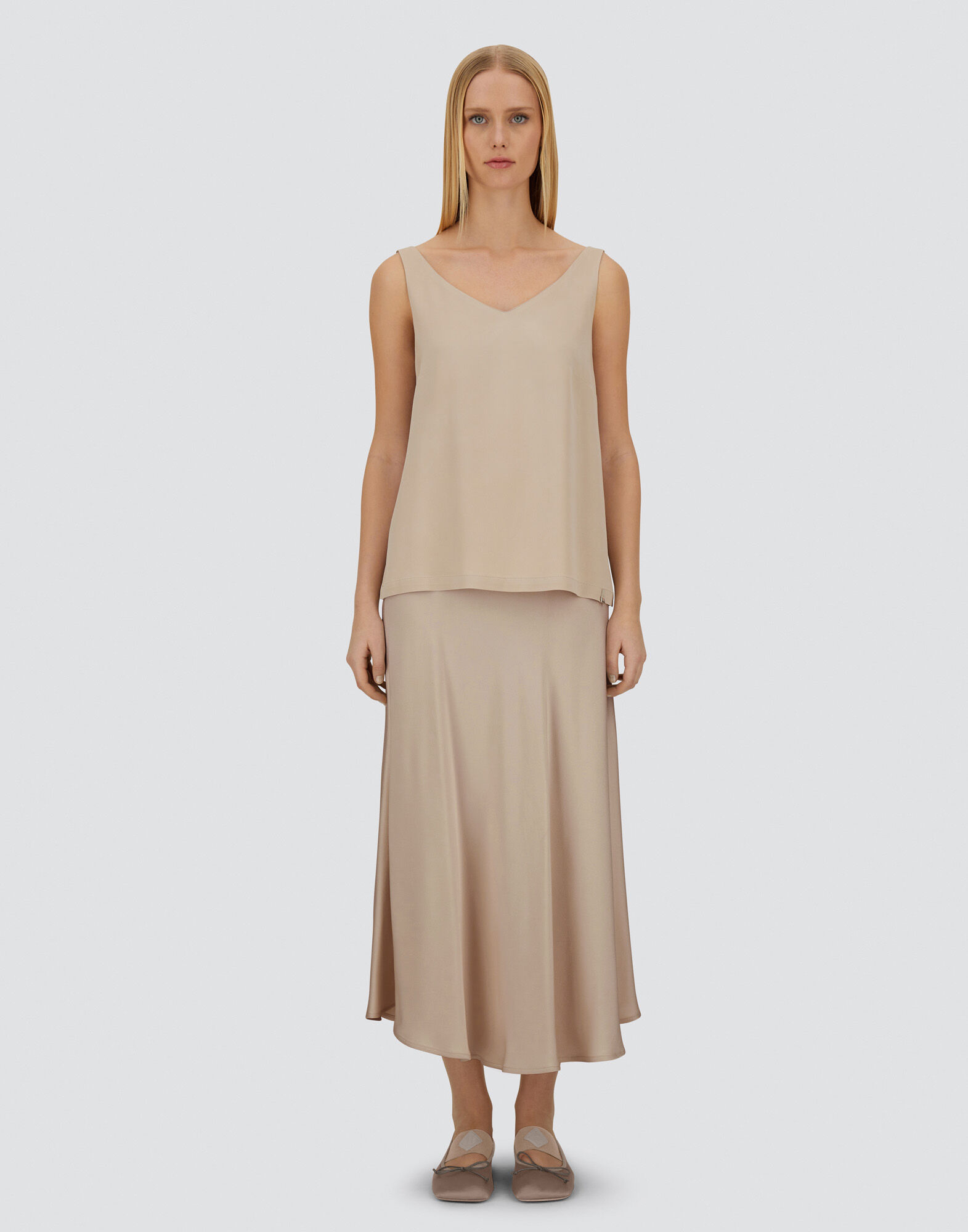 RESORT TOP IN ENVERS SATIN