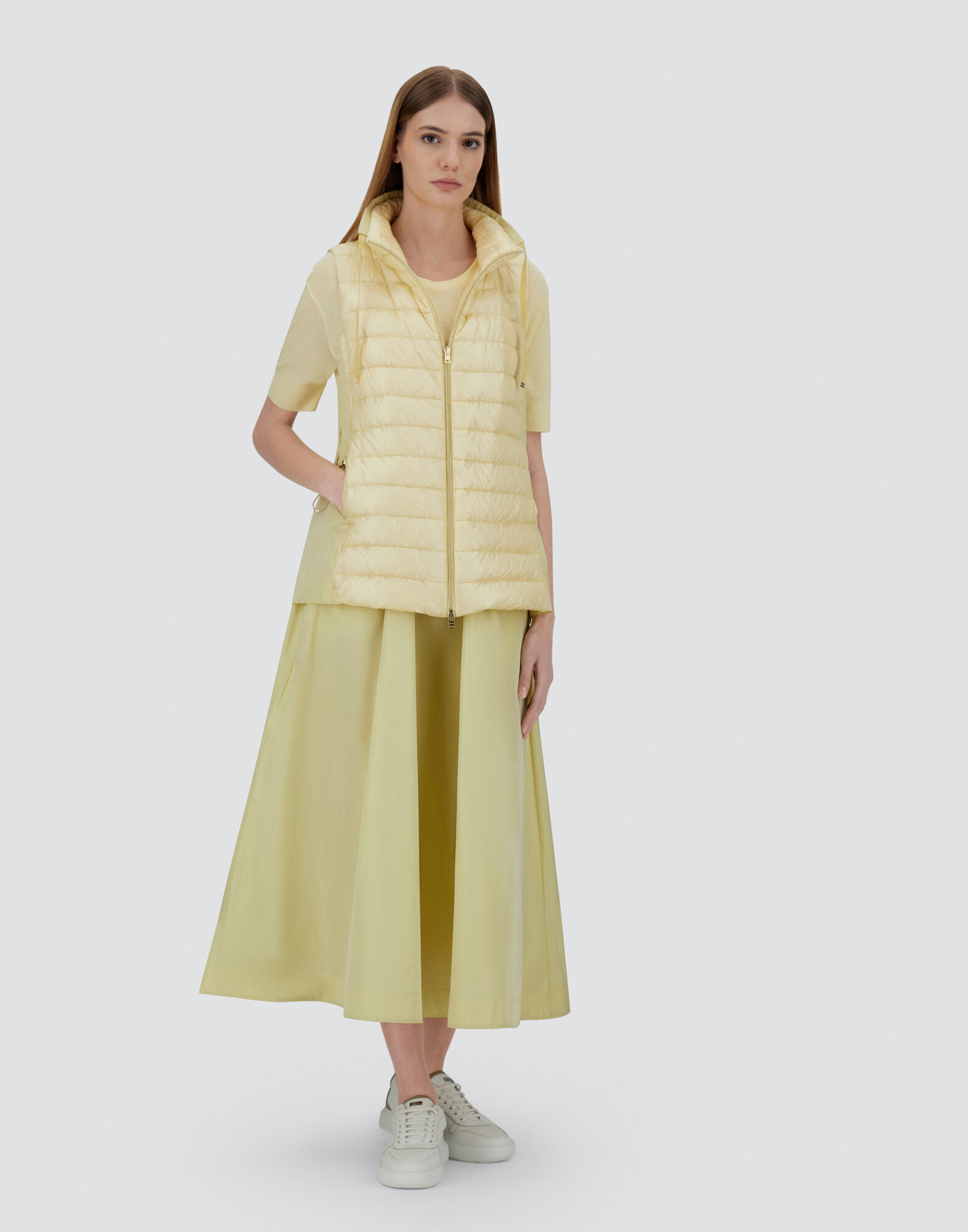 VEST IN NYLON ULTRALIGHT AND NEW TECHNO TAFFETA