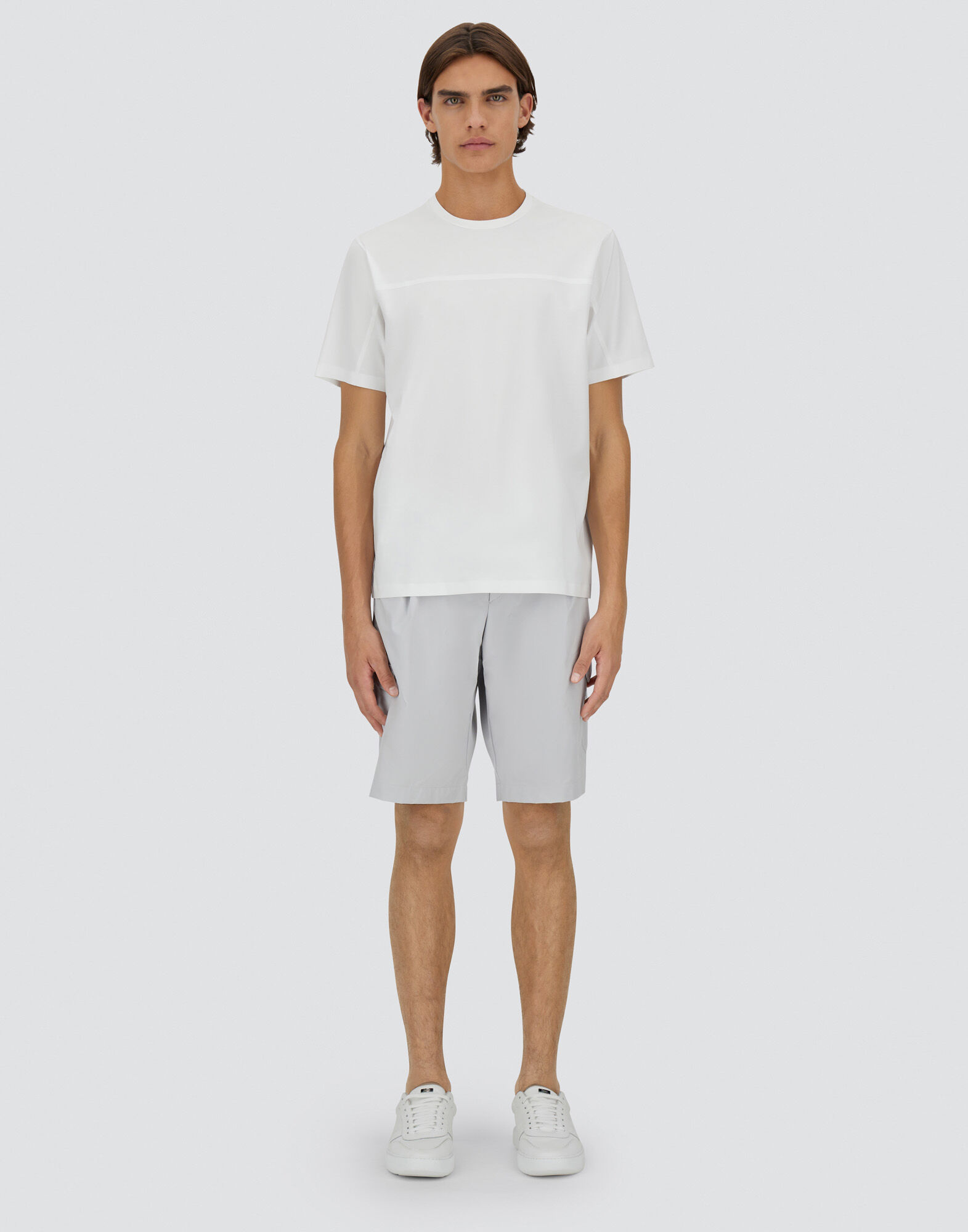 SUPERFINE?COTTON STRETCH T-SHIRT