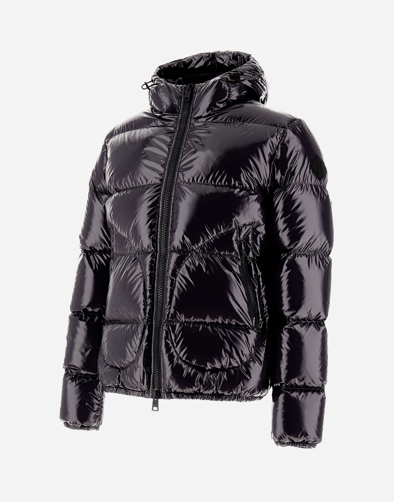 BOMBER JACKET IN GLOSS