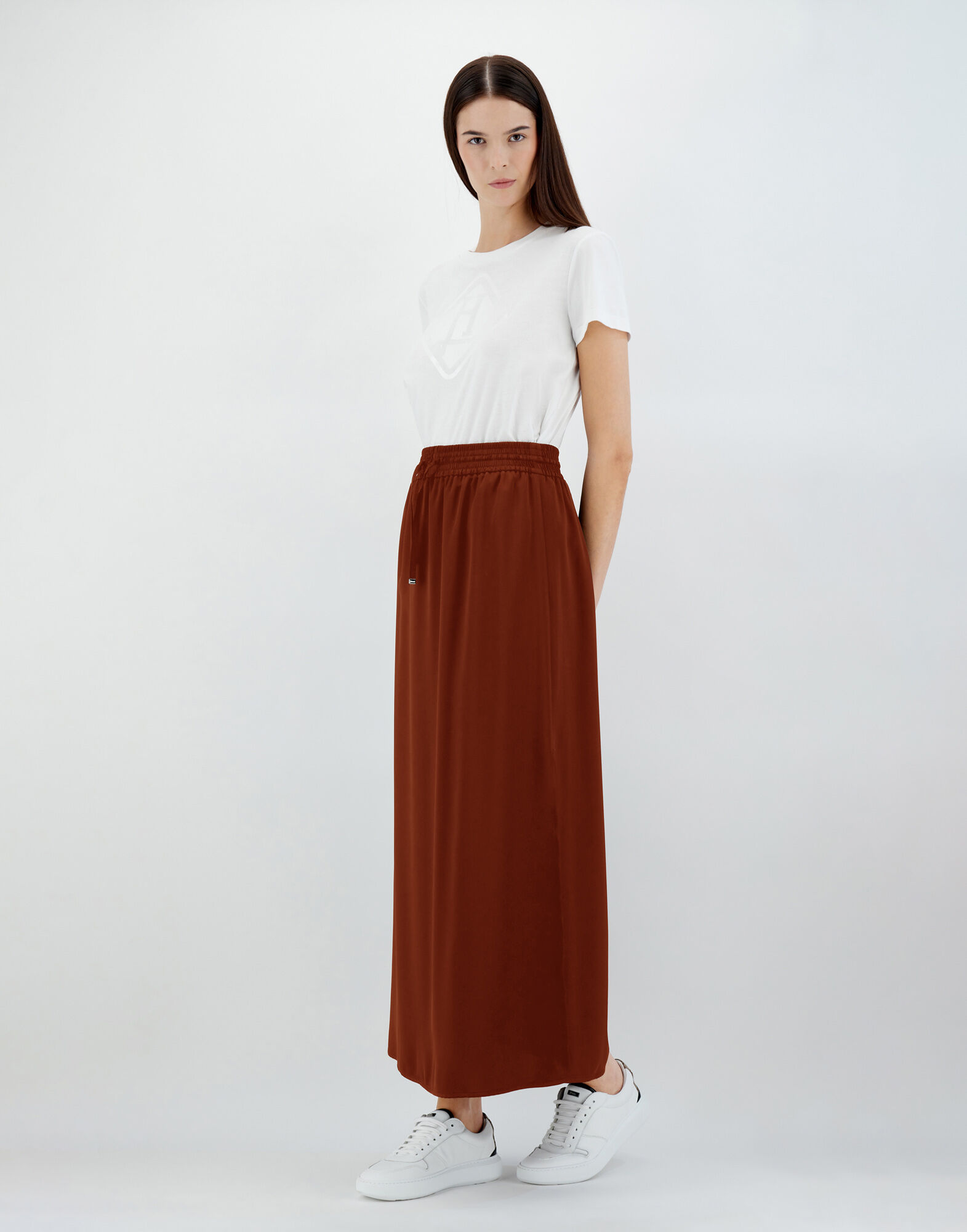 SATIN SKIRT