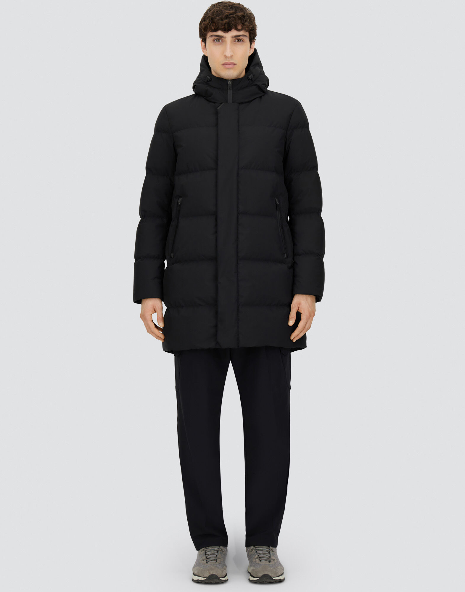 LONG PARKA IN 2-LAYER WINDSTOPPER